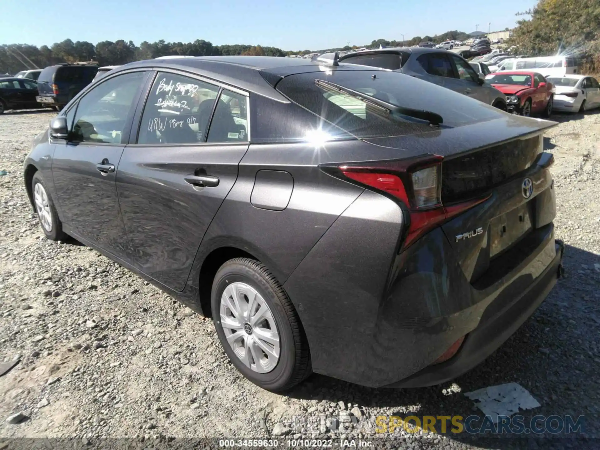 3 Photograph of a damaged car JTDKAMFU4N3163361 TOYOTA PRIUS 2022