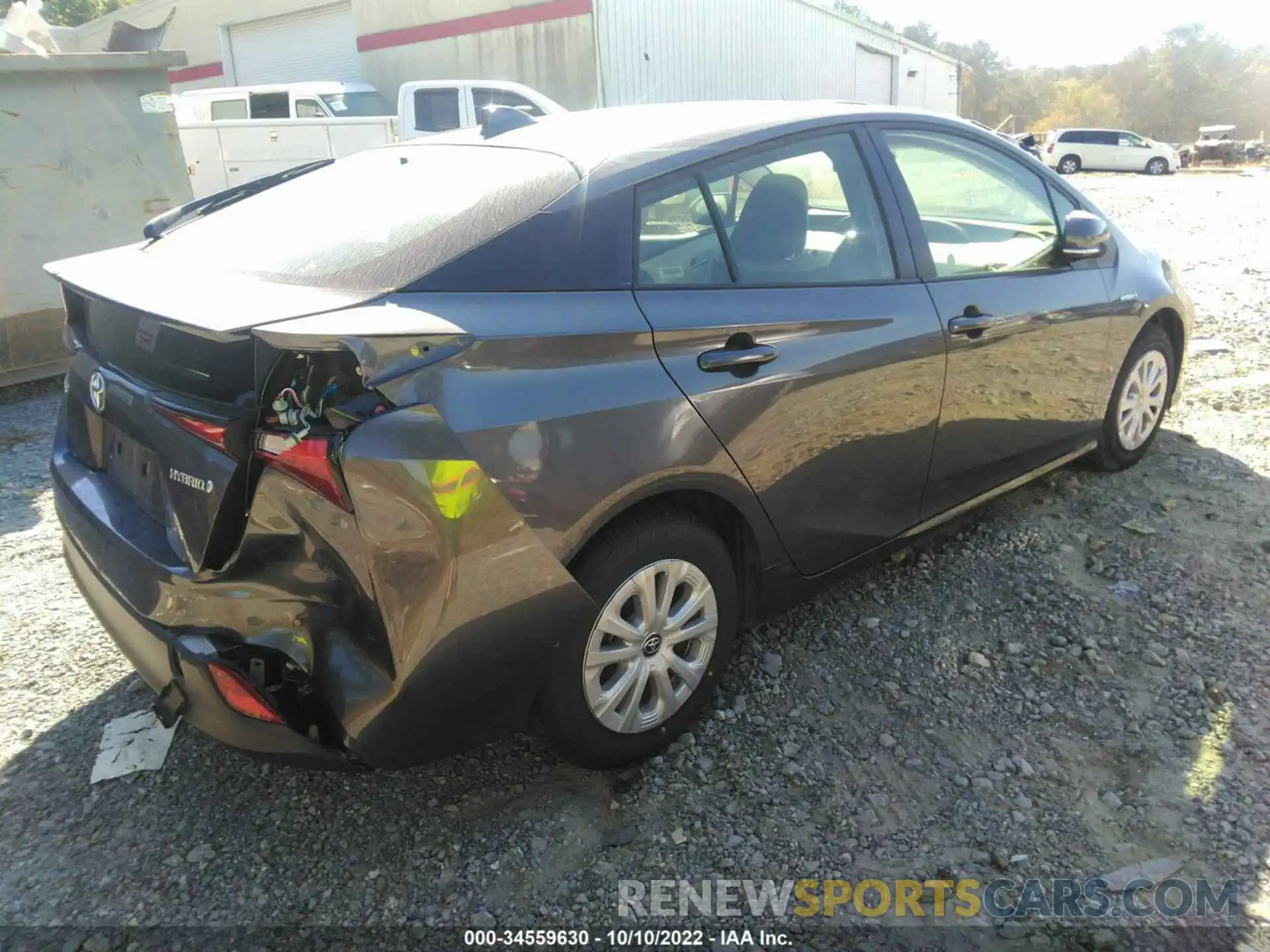 4 Photograph of a damaged car JTDKAMFU4N3163361 TOYOTA PRIUS 2022