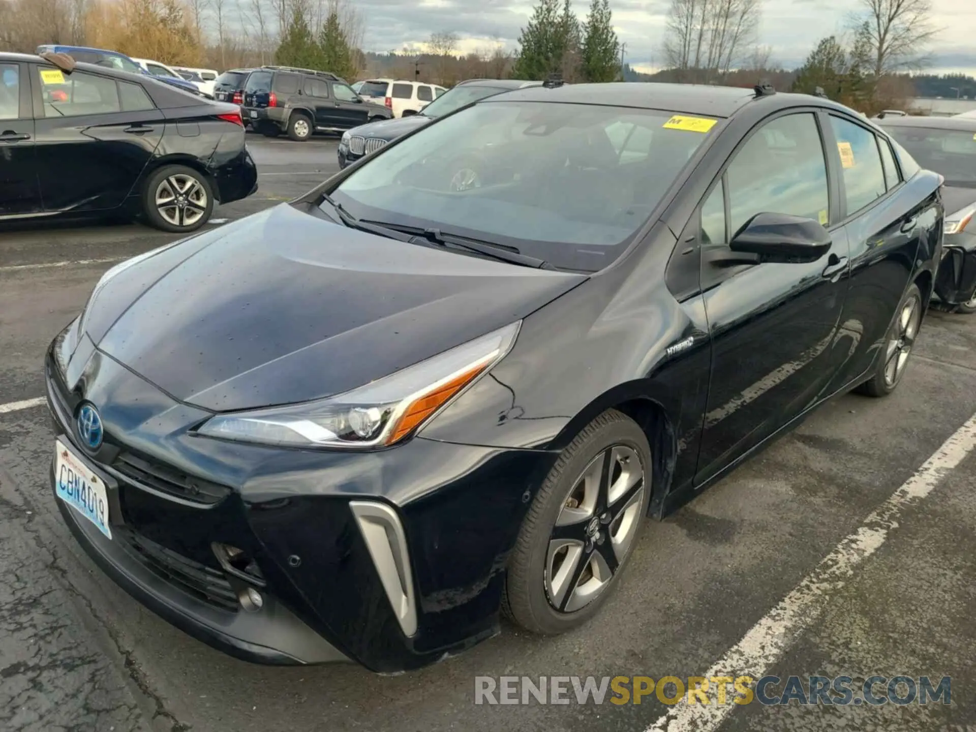 19 Photograph of a damaged car JTDKAMFU4N3166793 TOYOTA PRIUS 2022