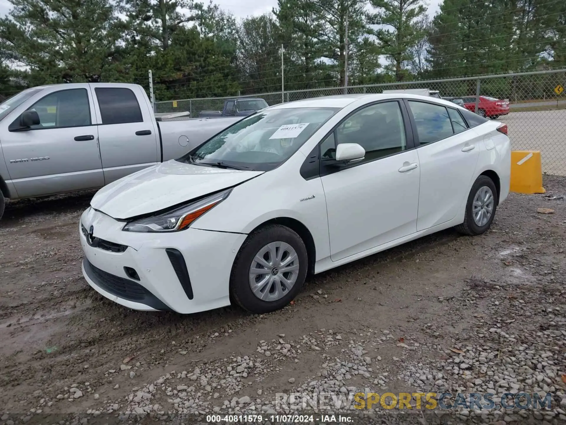 2 Photograph of a damaged car JTDKAMFU4N3176868 TOYOTA PRIUS 2022