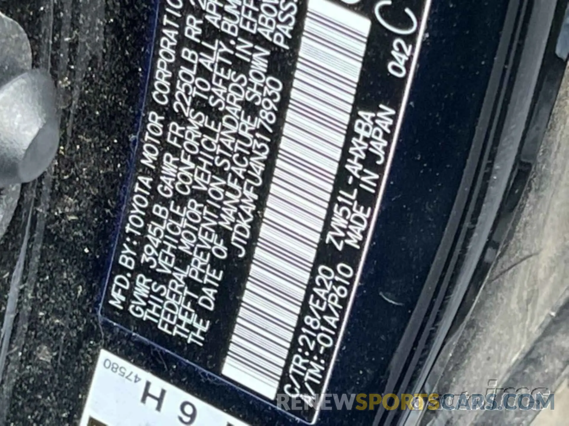 16 Photograph of a damaged car JTDKAMFU4N3178930 TOYOTA PRIUS 2022