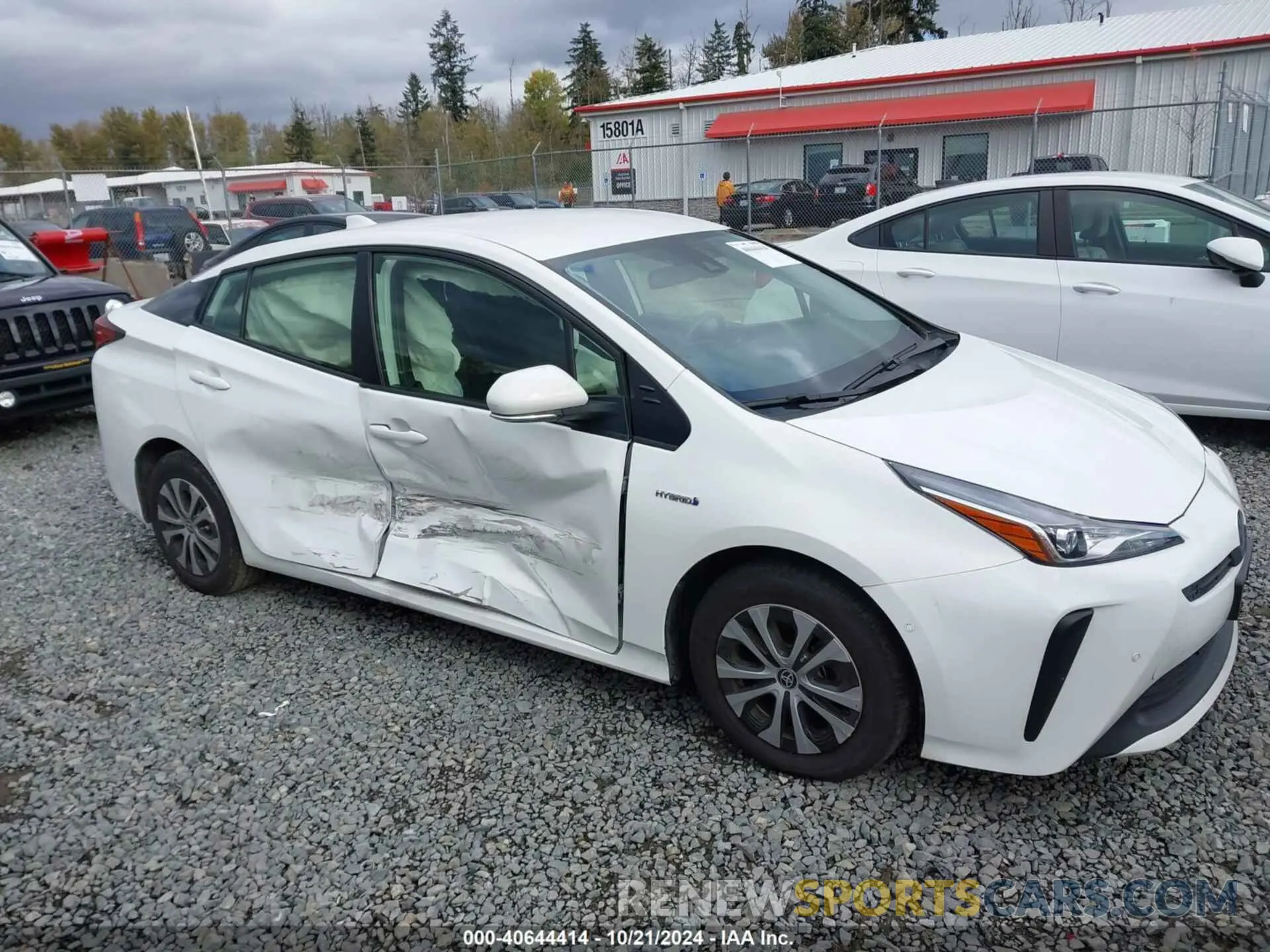 13 Photograph of a damaged car JTDKAMFU4N3180208 TOYOTA PRIUS 2022