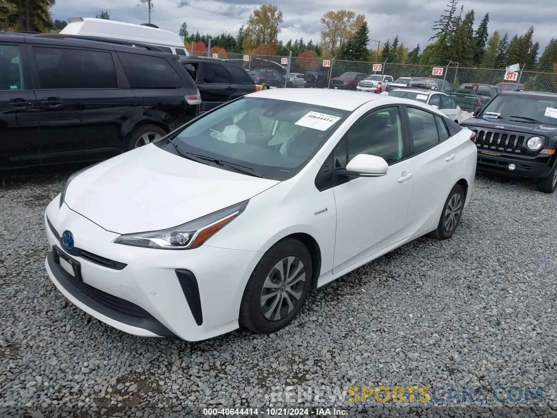 2 Photograph of a damaged car JTDKAMFU4N3180208 TOYOTA PRIUS 2022