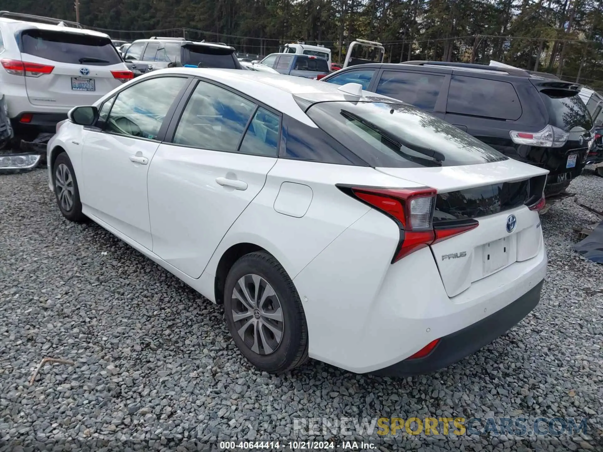 3 Photograph of a damaged car JTDKAMFU4N3180208 TOYOTA PRIUS 2022