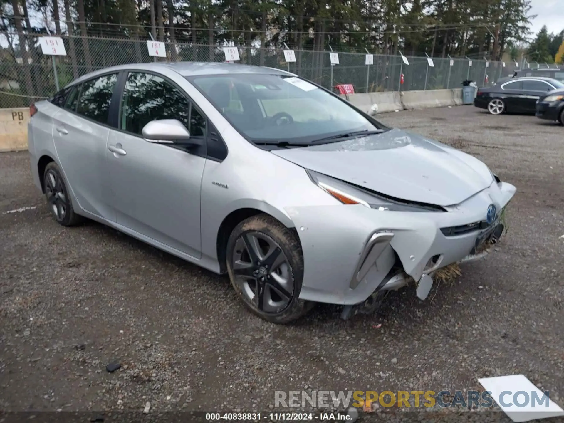 1 Photograph of a damaged car JTDKAMFU5N3154782 TOYOTA PRIUS 2022