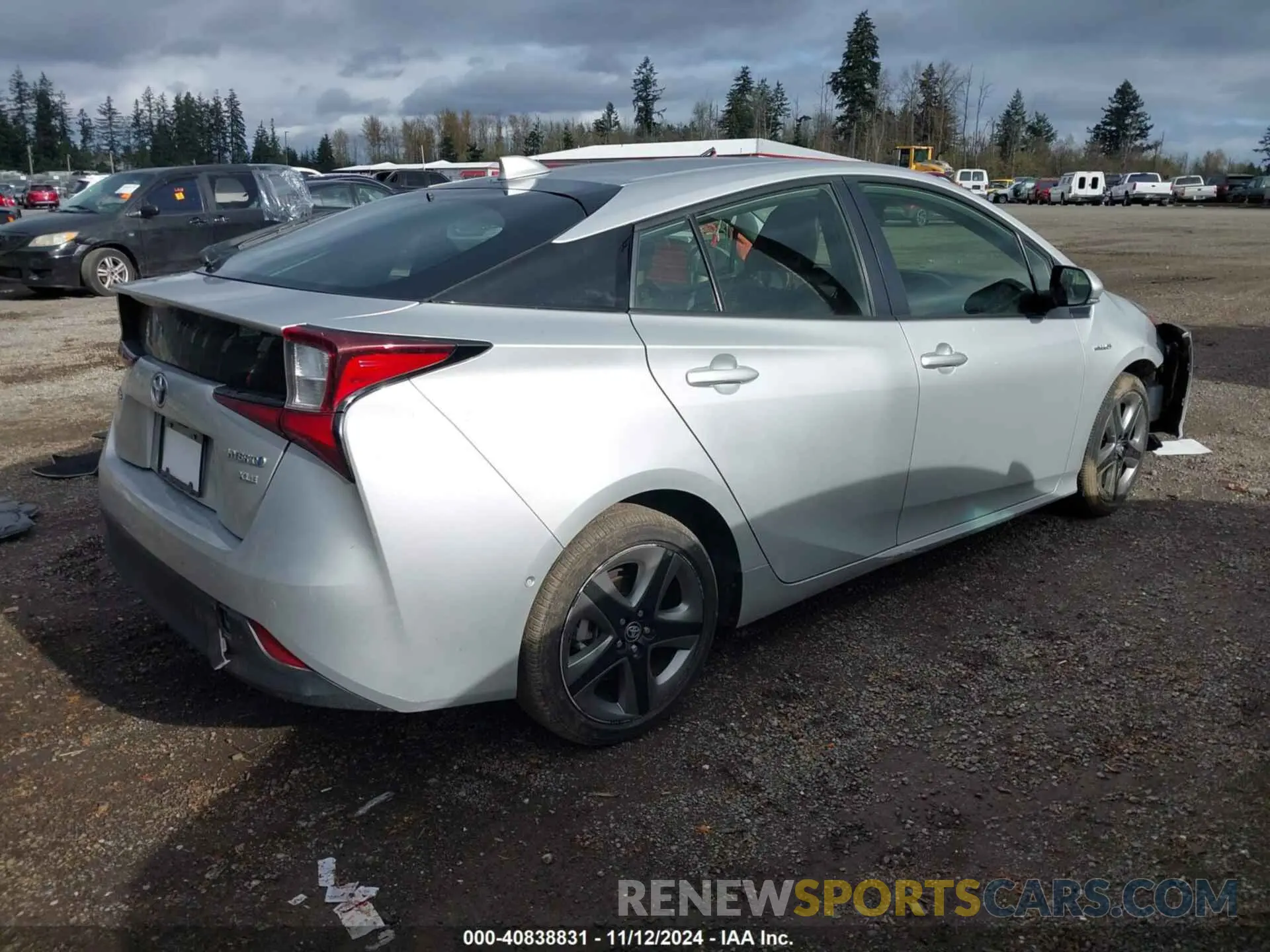4 Photograph of a damaged car JTDKAMFU5N3154782 TOYOTA PRIUS 2022