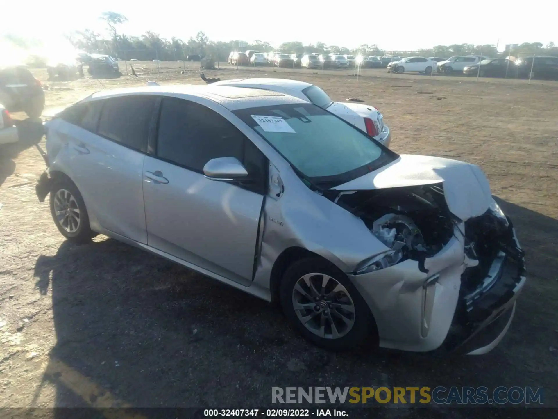 1 Photograph of a damaged car JTDKAMFU5N3165913 TOYOTA PRIUS 2022