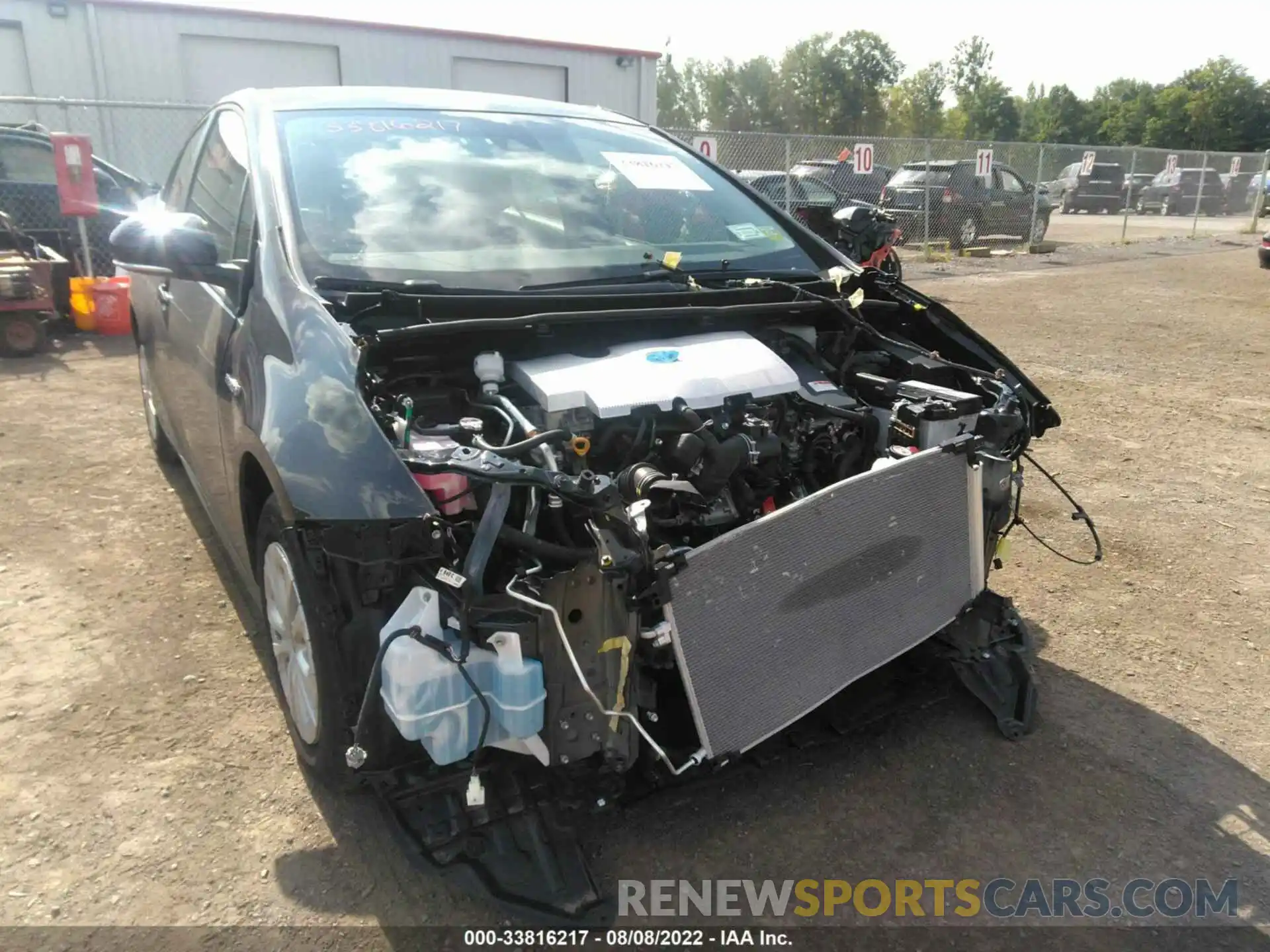 6 Photograph of a damaged car JTDKAMFU5N3166964 TOYOTA PRIUS 2022