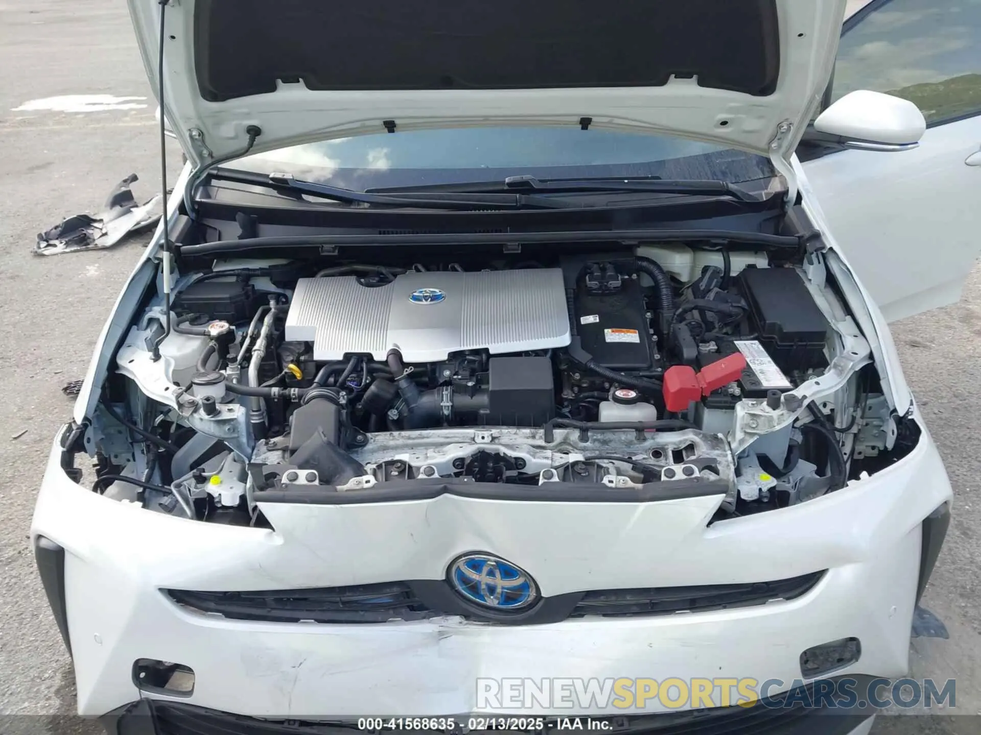 10 Photograph of a damaged car JTDKAMFU5N3181724 TOYOTA PRIUS 2022