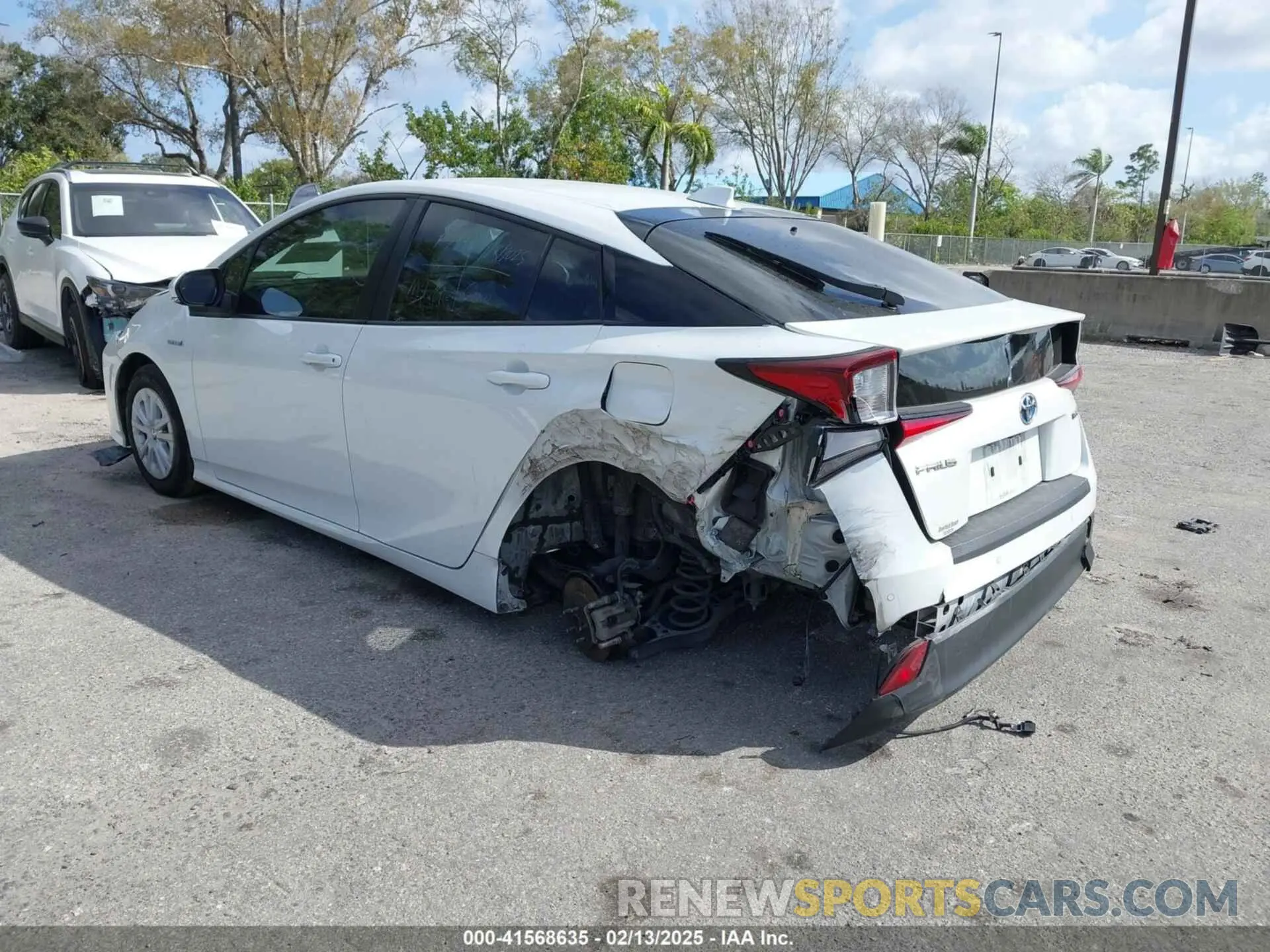 3 Photograph of a damaged car JTDKAMFU5N3181724 TOYOTA PRIUS 2022