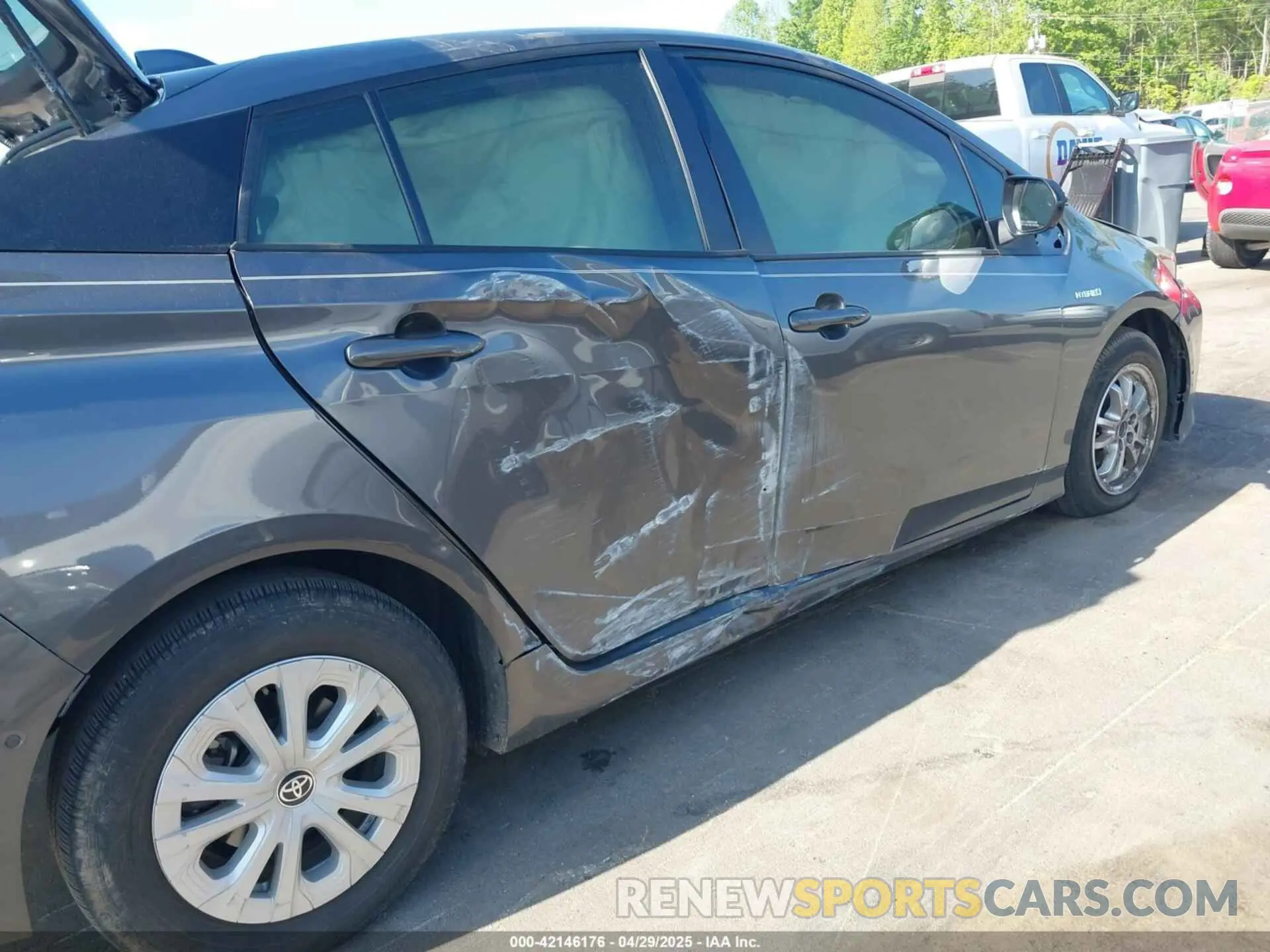 6 Photograph of a damaged car JTDKAMFU5N3188480 TOYOTA PRIUS 2022