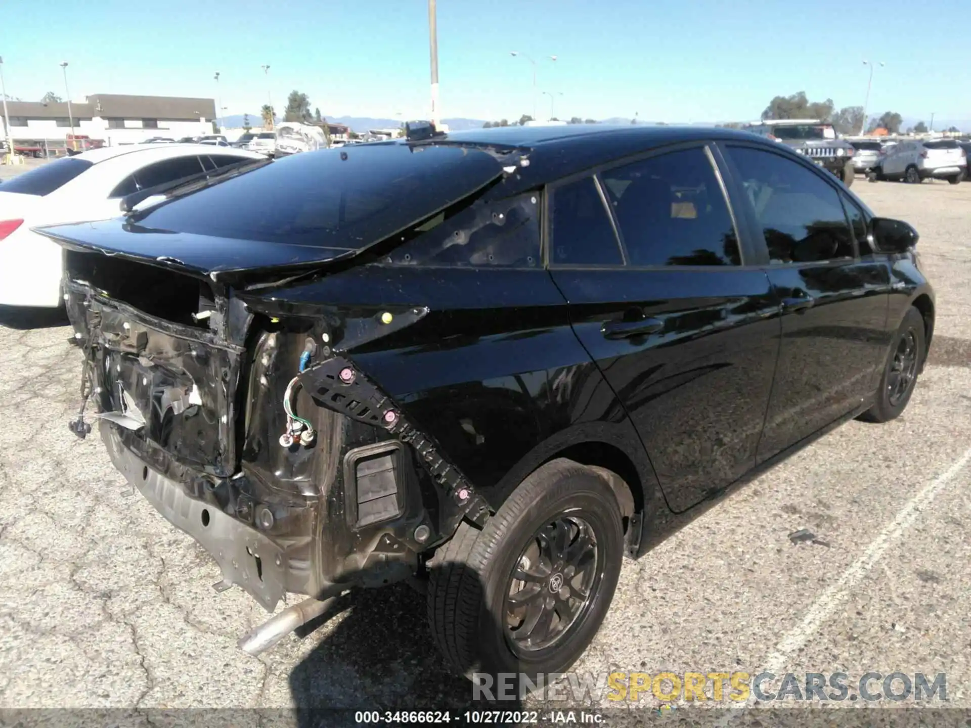 4 Photograph of a damaged car JTDKAMFU6N3155696 TOYOTA PRIUS 2022