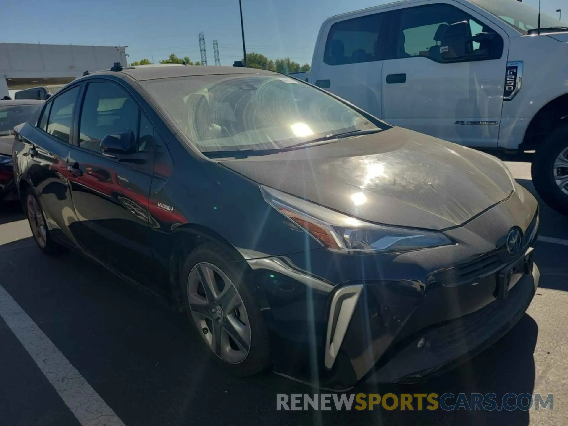 1 Photograph of a damaged car JTDKAMFU6N3160963 TOYOTA PRIUS 2022
