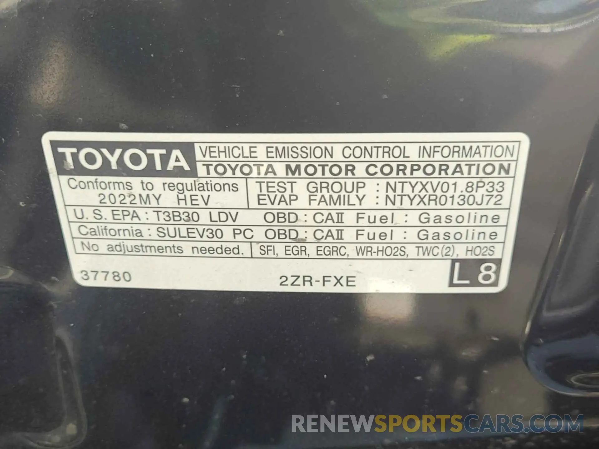 3 Photograph of a damaged car JTDKAMFU6N3160963 TOYOTA PRIUS 2022