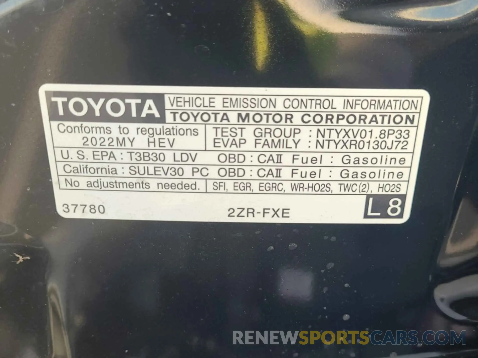 11 Photograph of a damaged car JTDKAMFU6N3160977 TOYOTA PRIUS 2022
