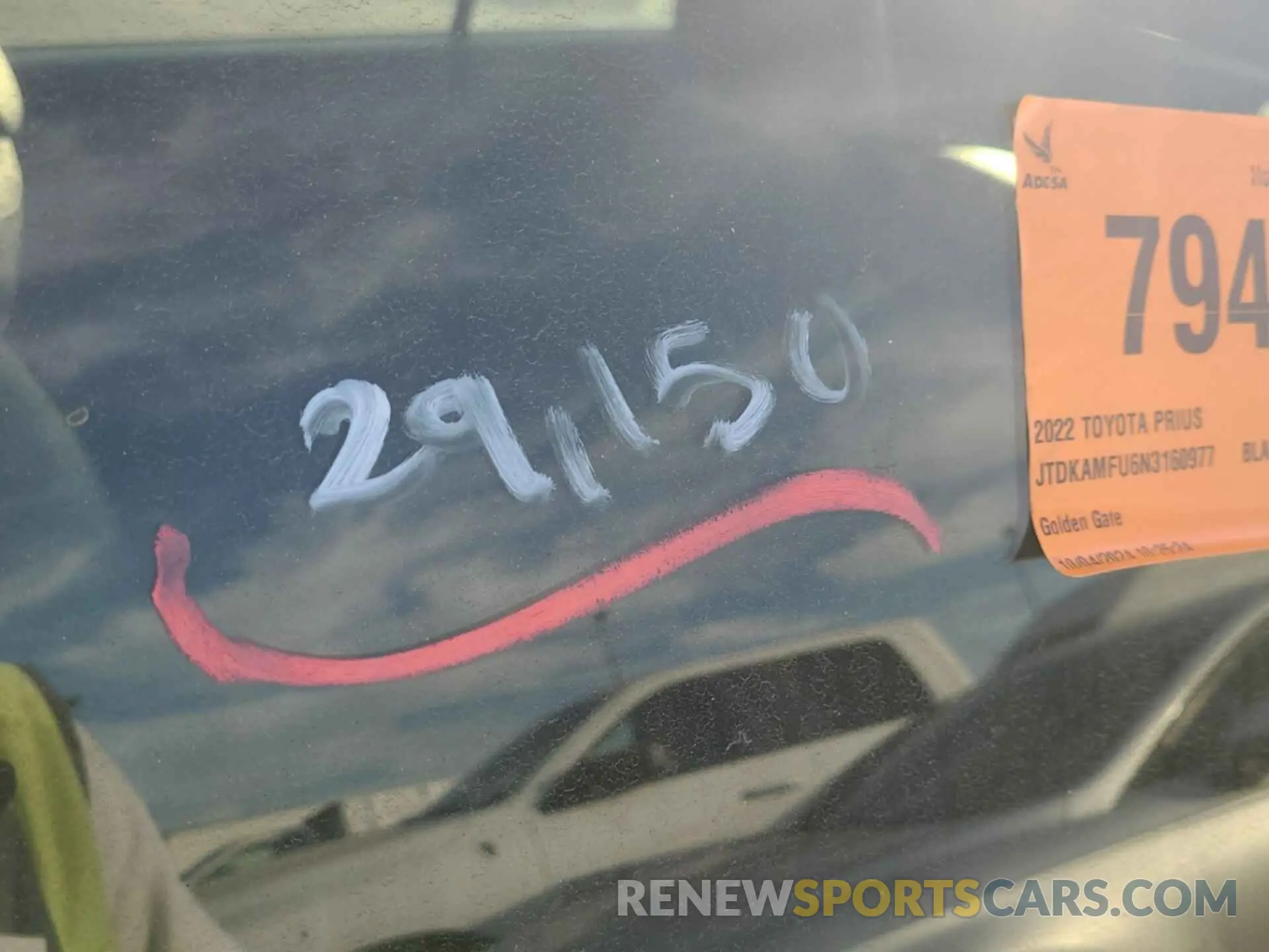 3 Photograph of a damaged car JTDKAMFU6N3160977 TOYOTA PRIUS 2022