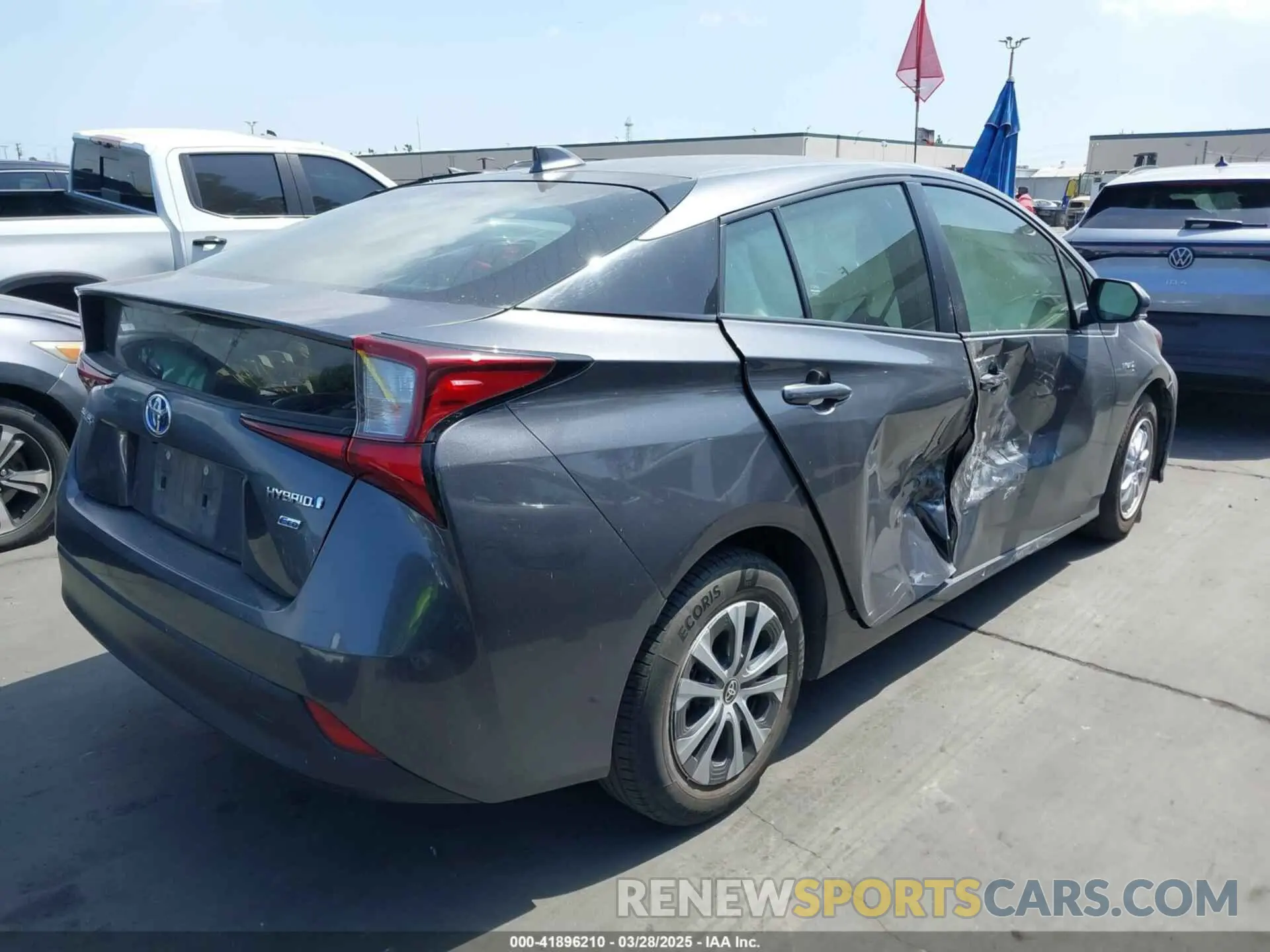 4 Photograph of a damaged car JTDKAMFU7N3154041 TOYOTA PRIUS 2022