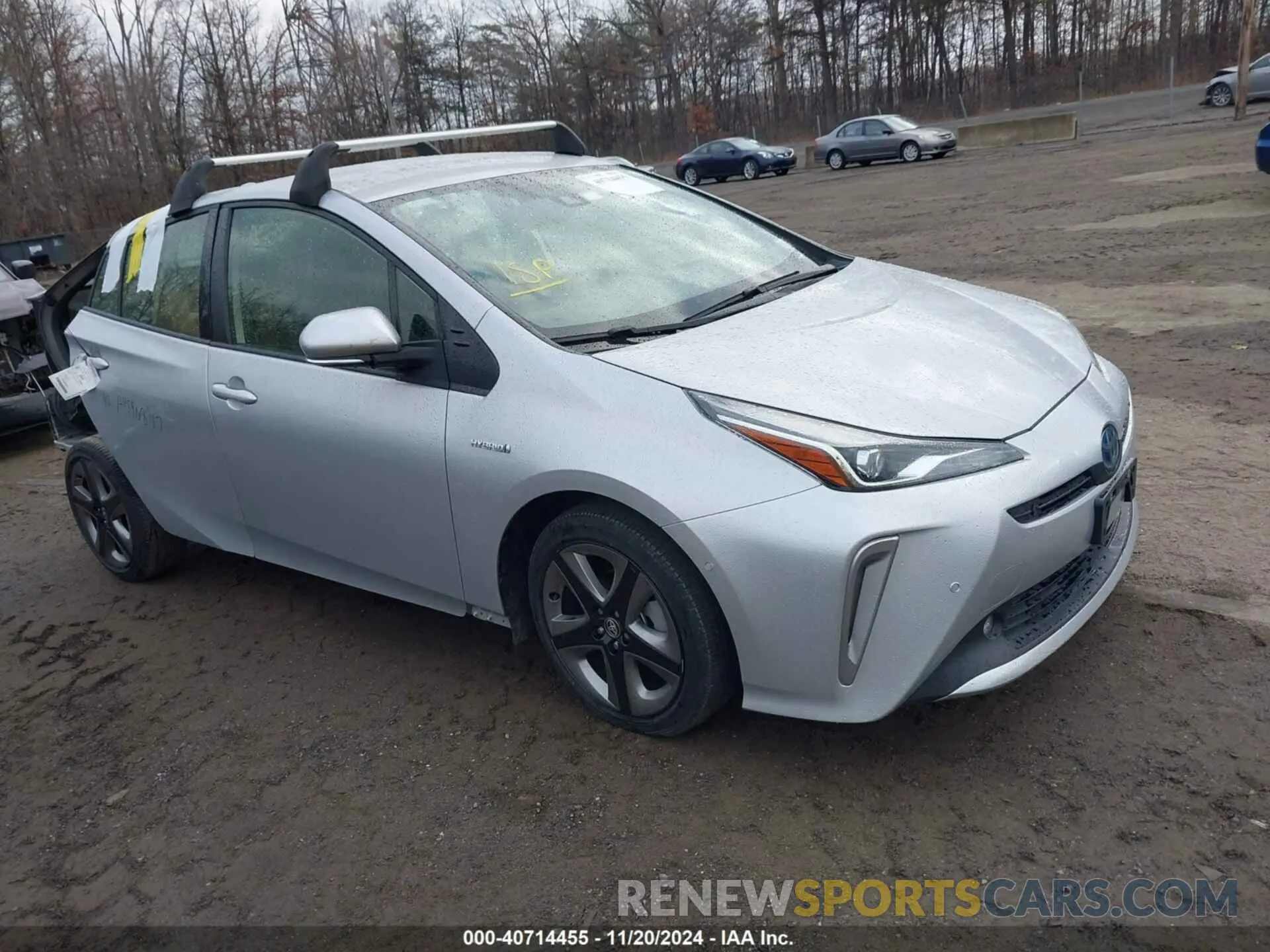 1 Photograph of a damaged car JTDKAMFU7N3154962 TOYOTA PRIUS 2022