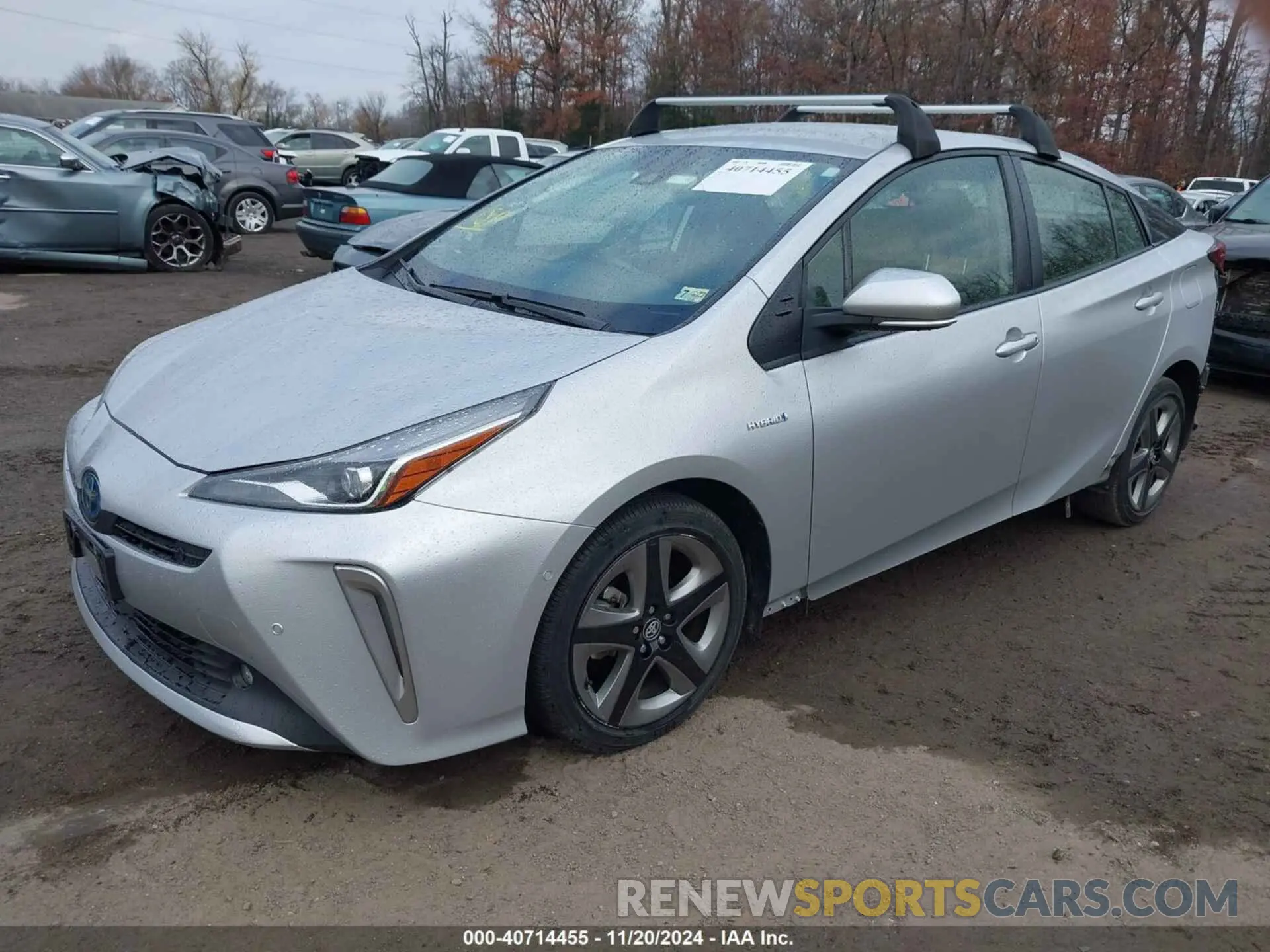 2 Photograph of a damaged car JTDKAMFU7N3154962 TOYOTA PRIUS 2022