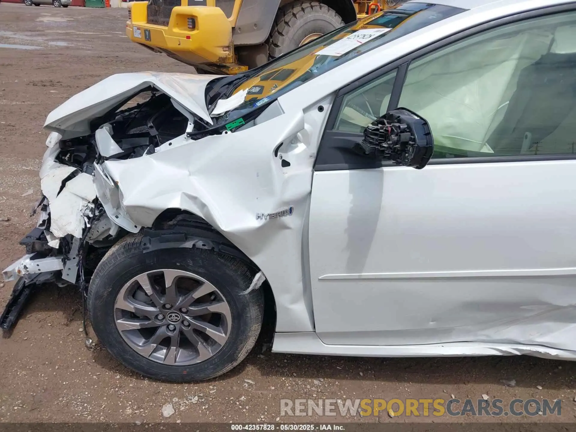 6 Photograph of a damaged car JTDKAMFU7N3165301 TOYOTA PRIUS 2022