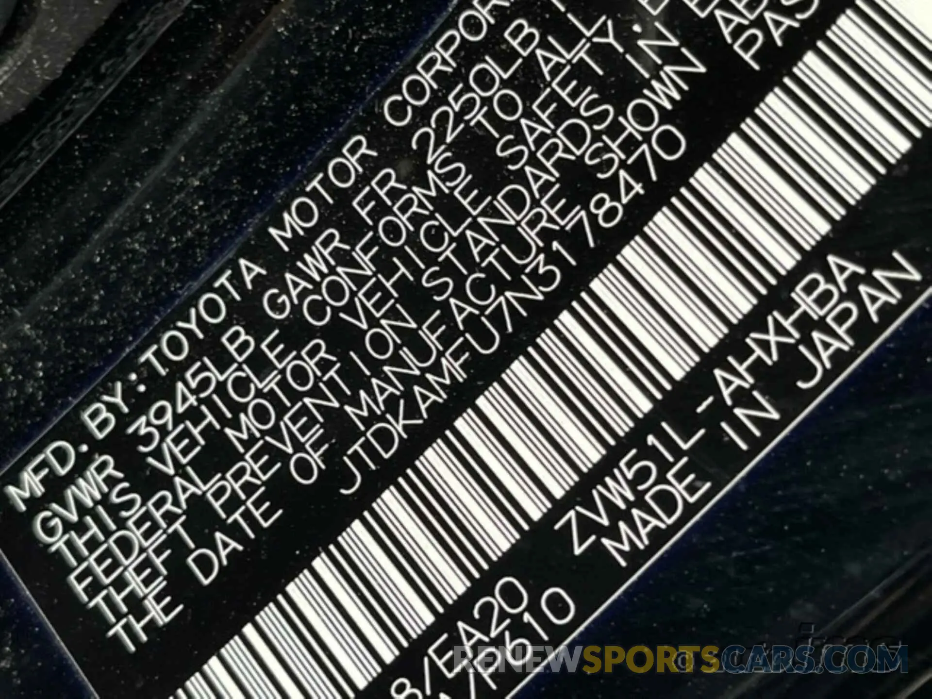 2 Photograph of a damaged car JTDKAMFU7N3178470 TOYOTA PRIUS 2022