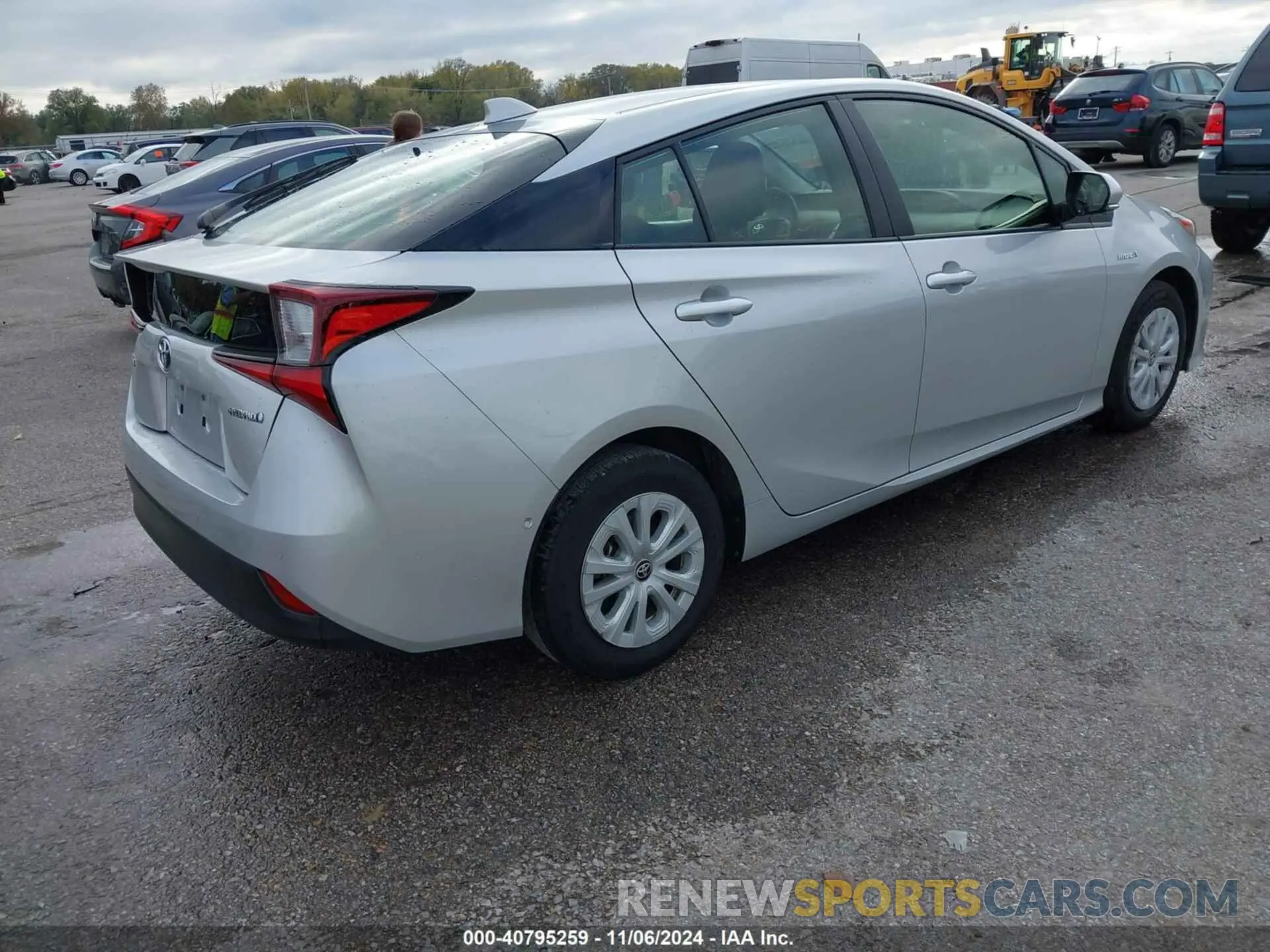 4 Photograph of a damaged car JTDKAMFU7N3188741 TOYOTA PRIUS 2022