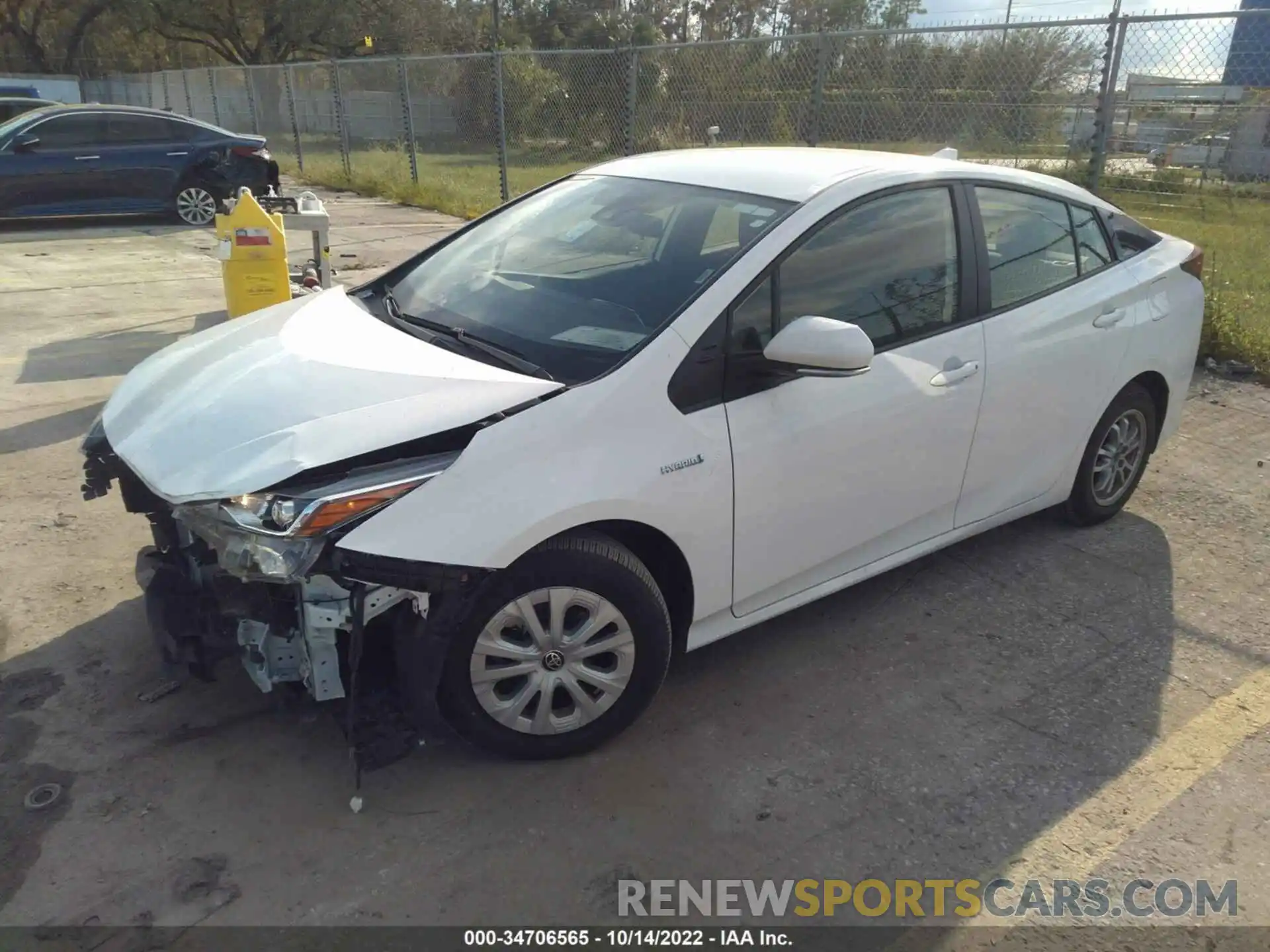 2 Photograph of a damaged car JTDKAMFU8N3160026 TOYOTA PRIUS 2022