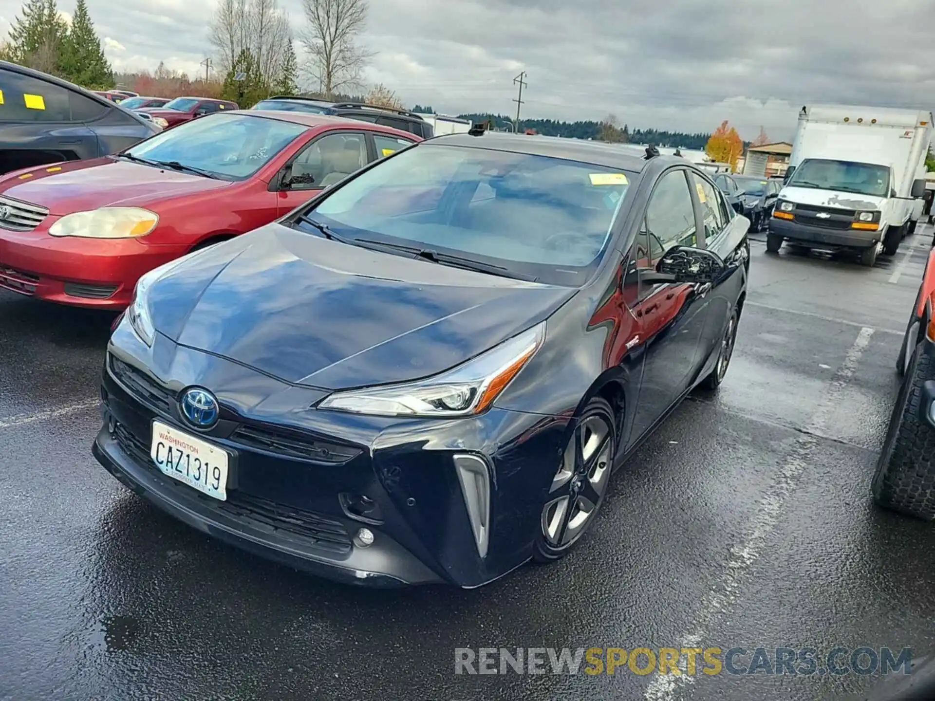 1 Photograph of a damaged car JTDKAMFU8N3160673 TOYOTA PRIUS 2022