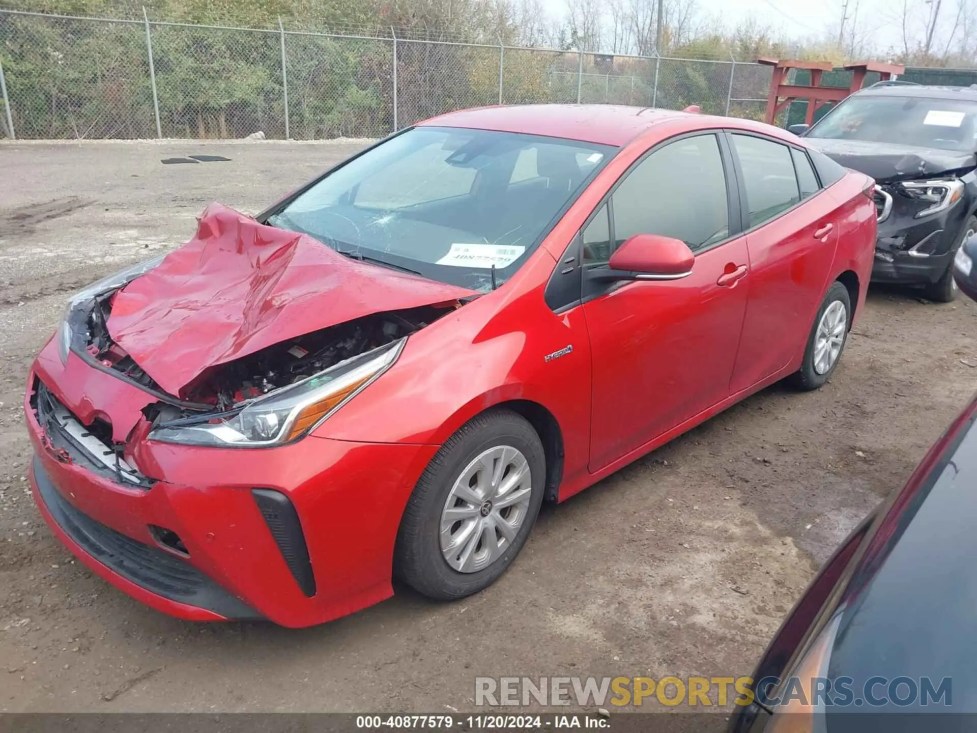 14 Photograph of a damaged car JTDKAMFU8N3163024 TOYOTA PRIUS 2022