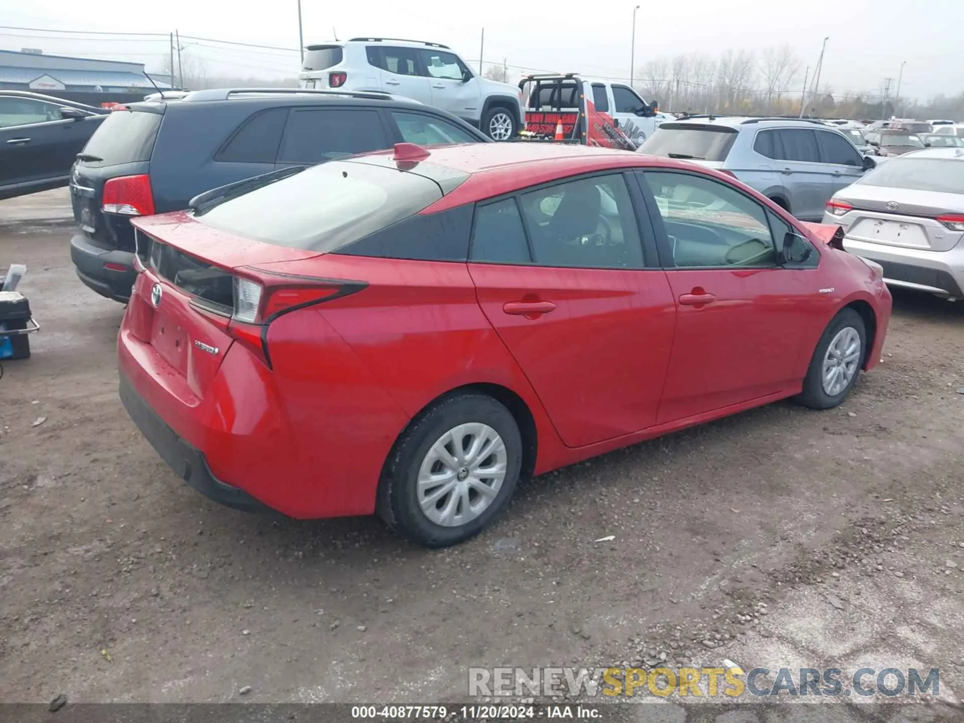 4 Photograph of a damaged car JTDKAMFU8N3163024 TOYOTA PRIUS 2022