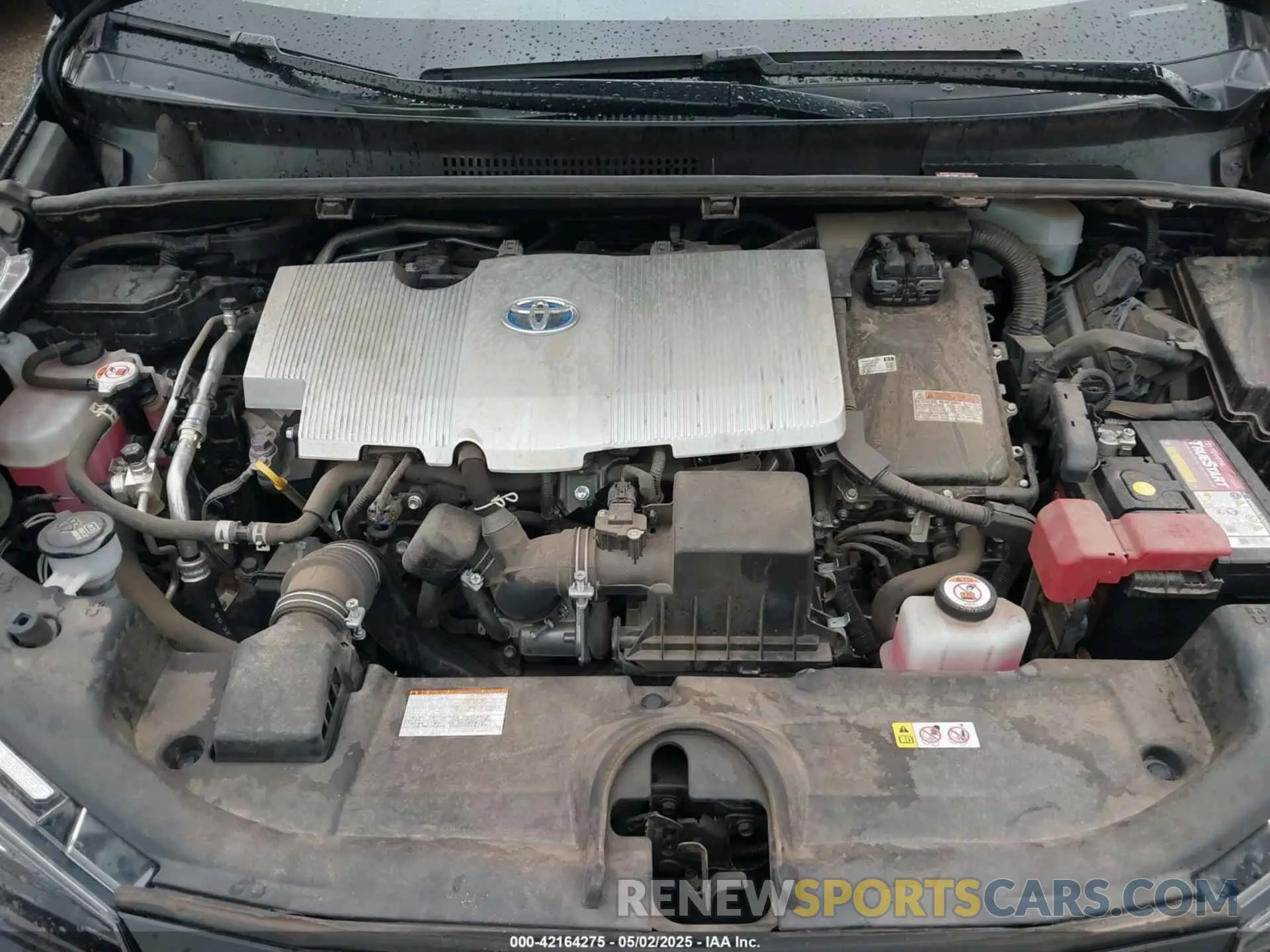 10 Photograph of a damaged car JTDKAMFU8N3168739 TOYOTA PRIUS 2022