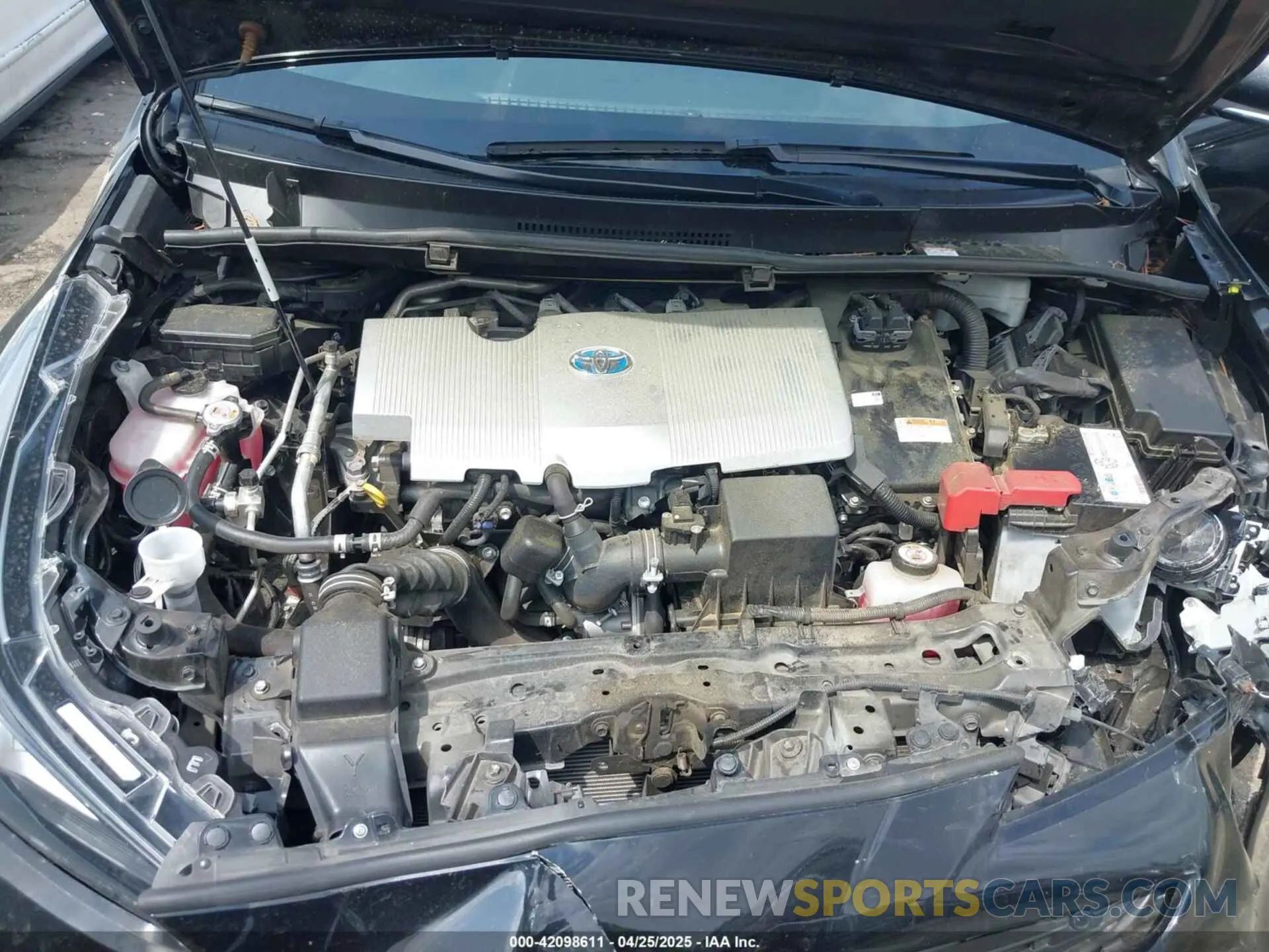 10 Photograph of a damaged car JTDKAMFU8N3181135 TOYOTA PRIUS 2022
