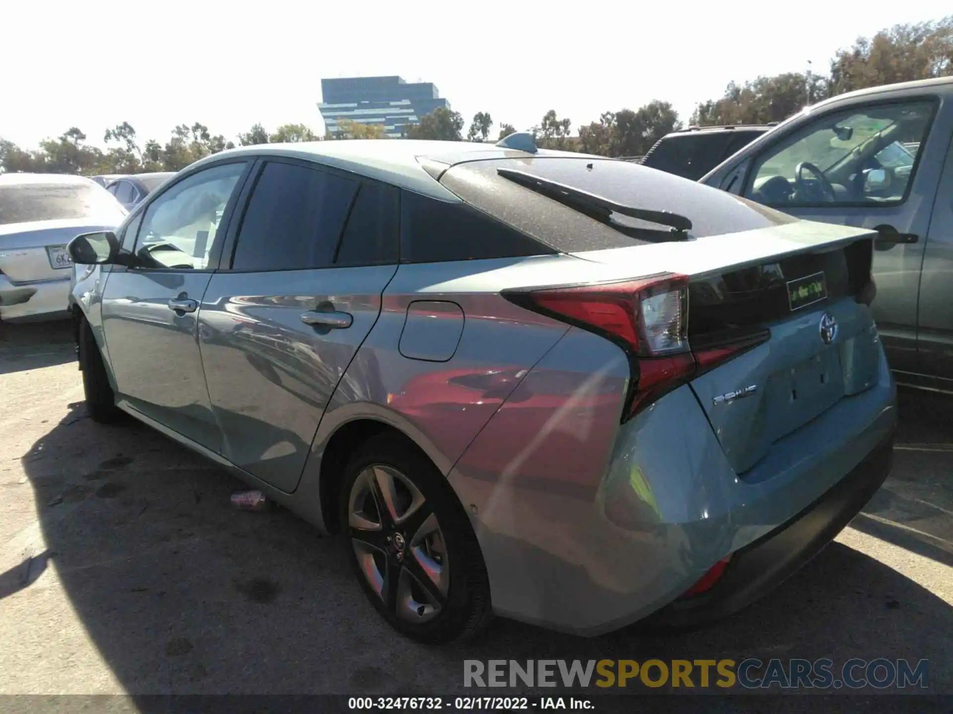 3 Photograph of a damaged car JTDKAMFU9N3153585 TOYOTA PRIUS 2022