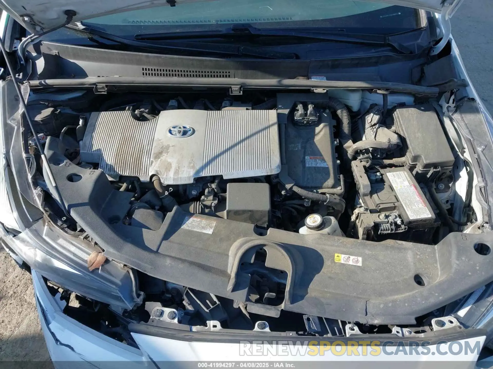 10 Photograph of a damaged car JTDKAMFU9N3154977 TOYOTA PRIUS 2022