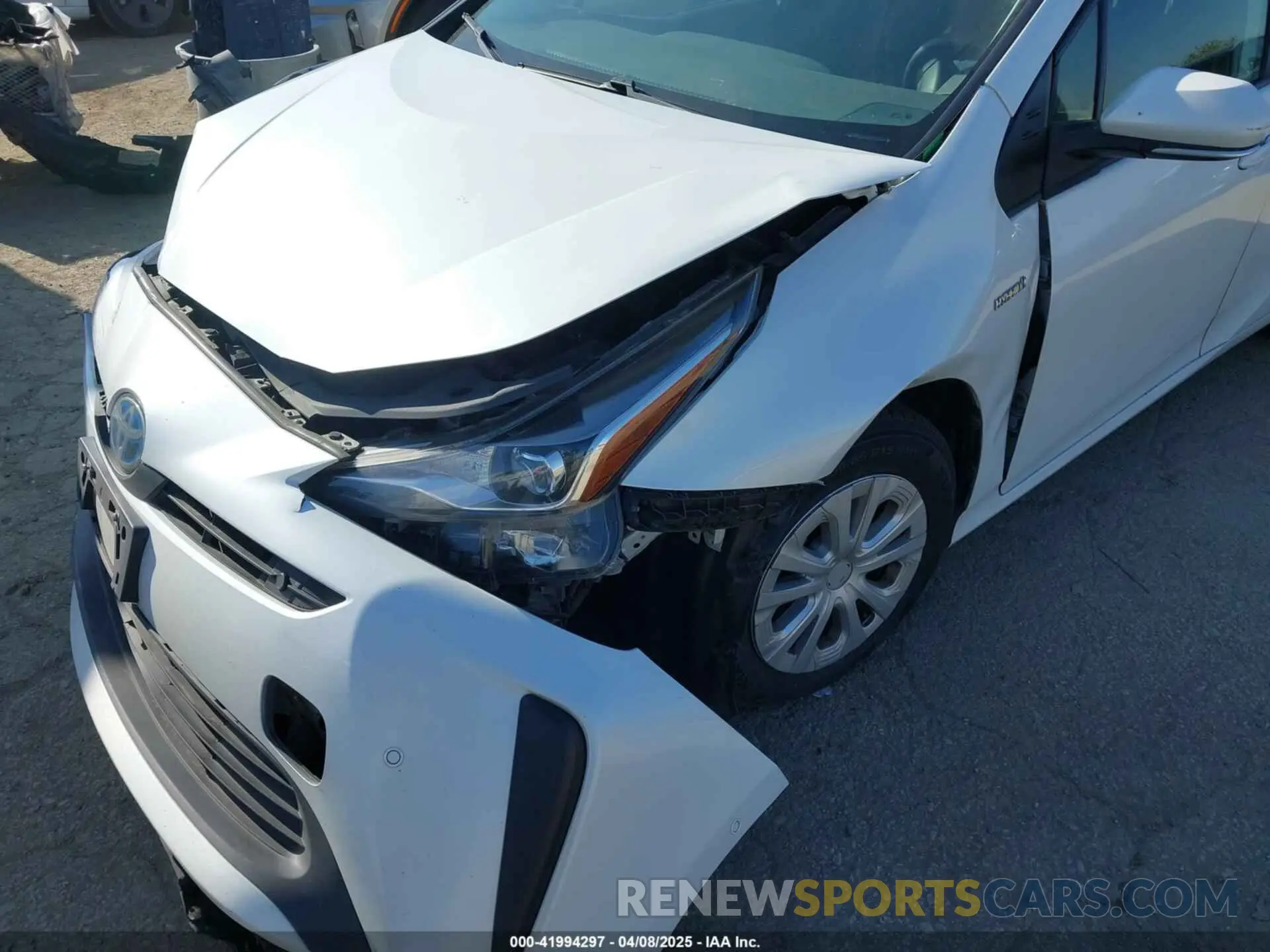 6 Photograph of a damaged car JTDKAMFU9N3154977 TOYOTA PRIUS 2022