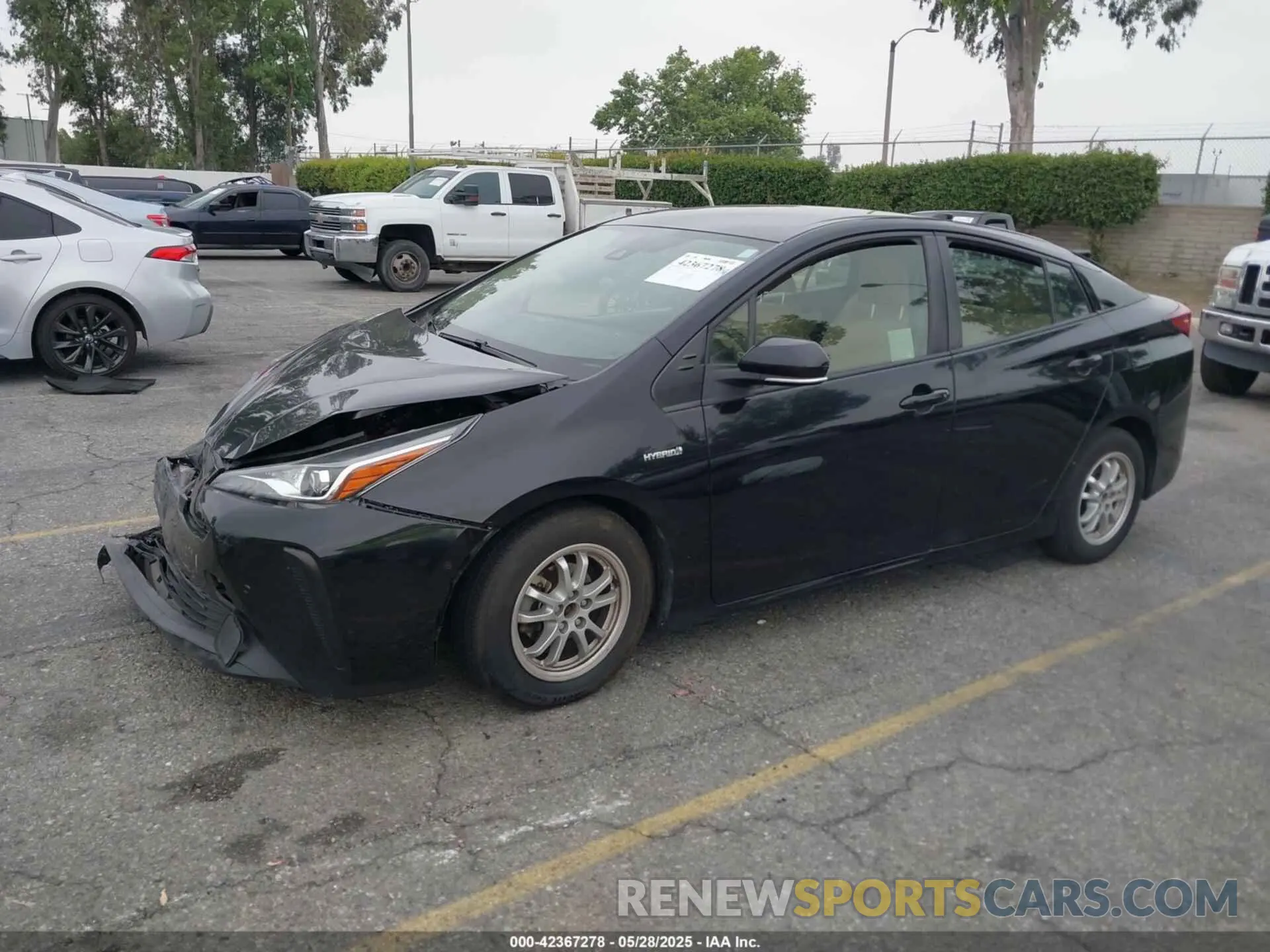 2 Photograph of a damaged car JTDKAMFU9N3155157 TOYOTA PRIUS 2022