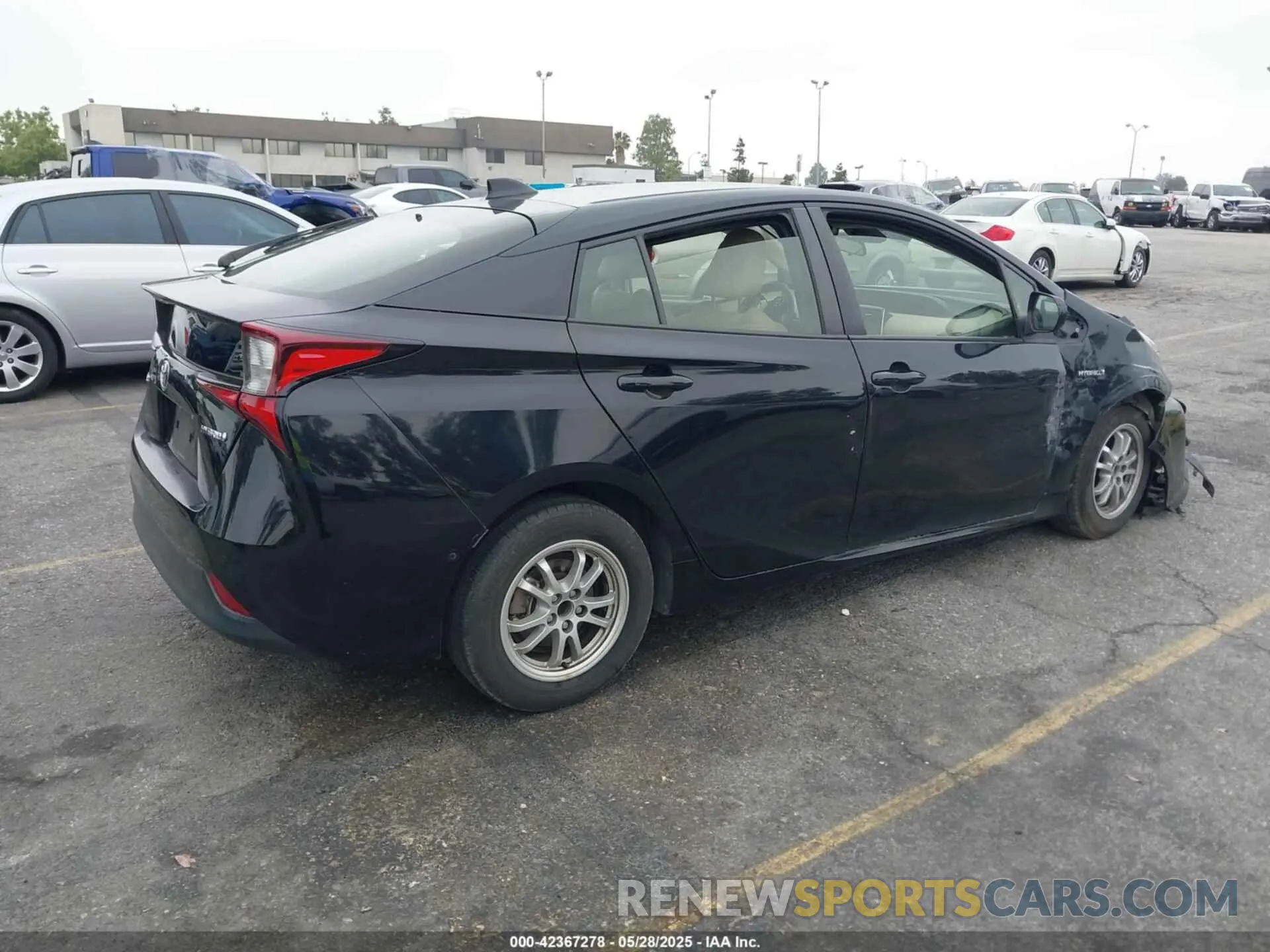 4 Photograph of a damaged car JTDKAMFU9N3155157 TOYOTA PRIUS 2022