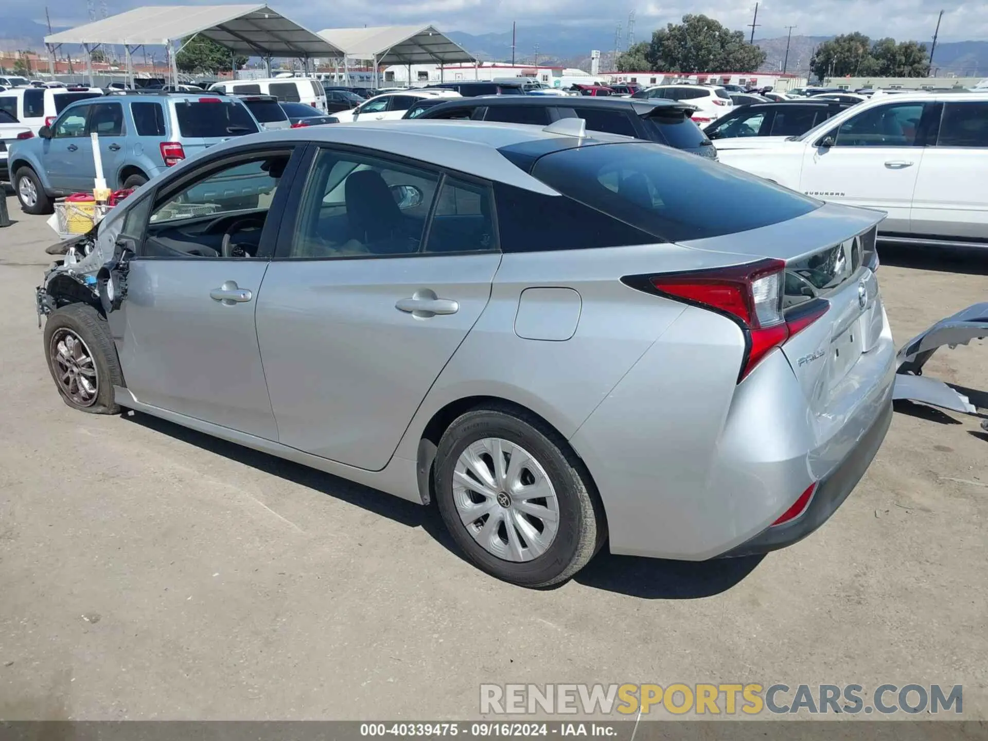 3 Photograph of a damaged car JTDKAMFU9N3159144 TOYOTA PRIUS 2022