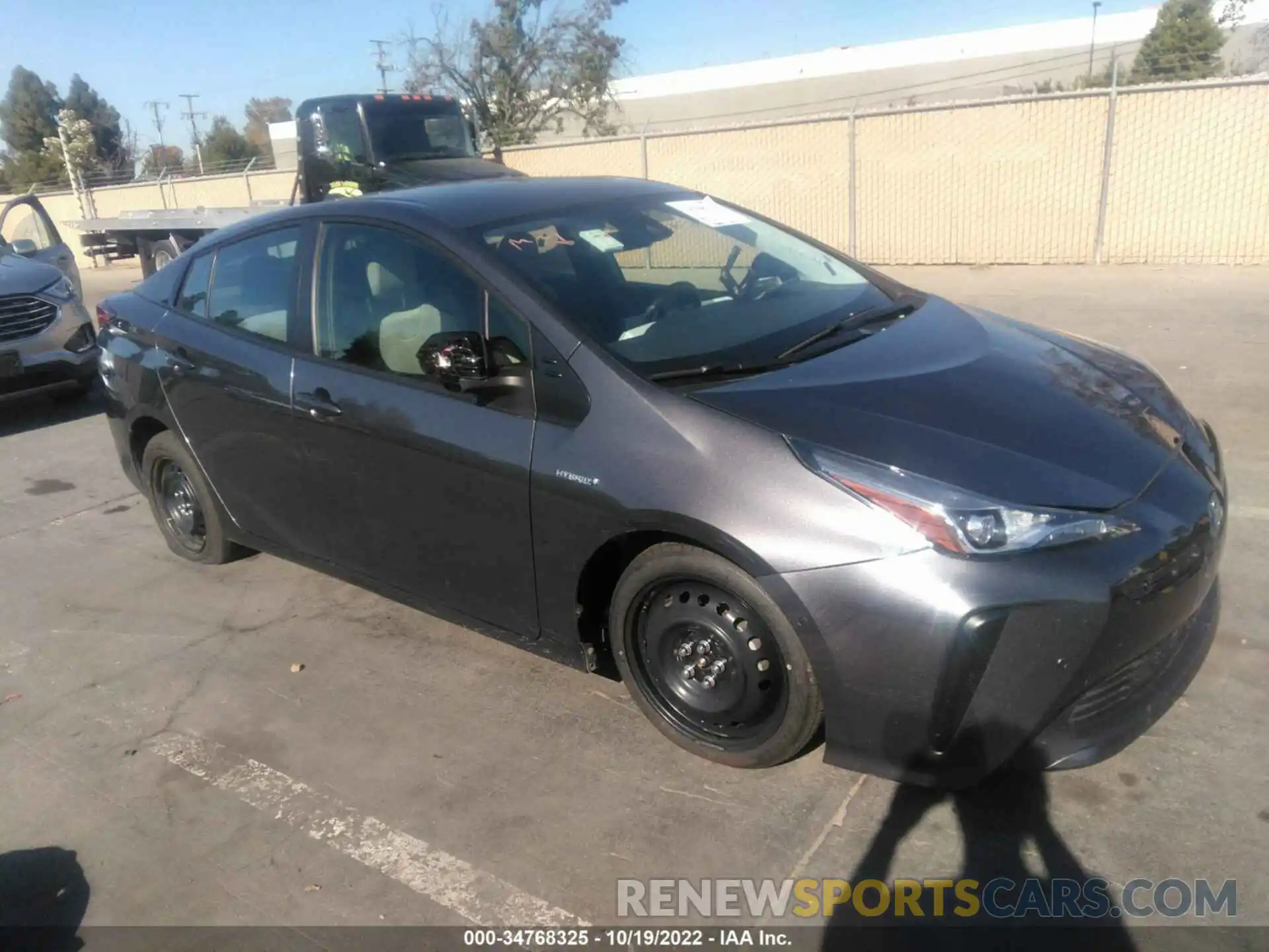 1 Photograph of a damaged car JTDKAMFU9N3163887 TOYOTA PRIUS 2022