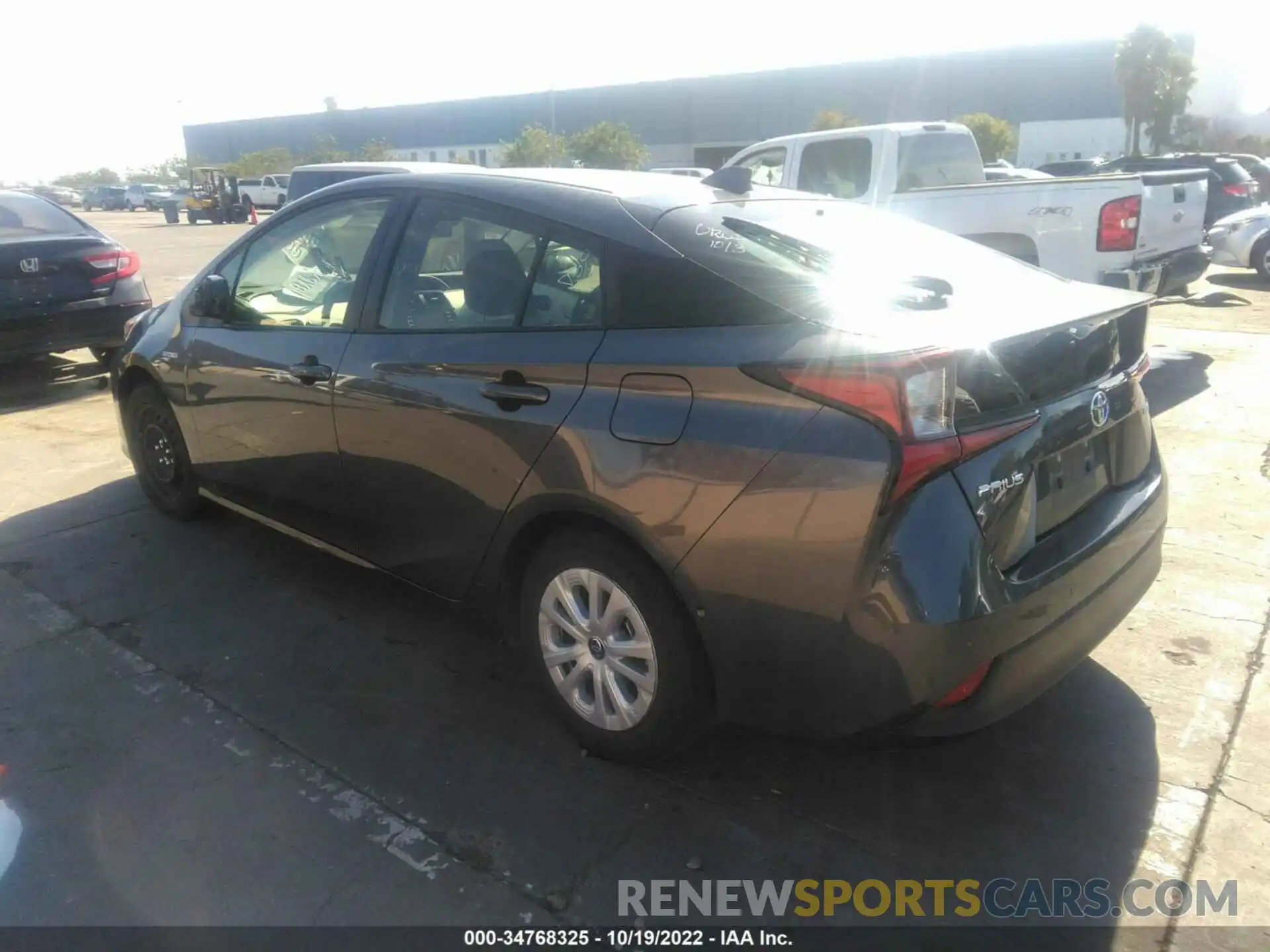 3 Photograph of a damaged car JTDKAMFU9N3163887 TOYOTA PRIUS 2022