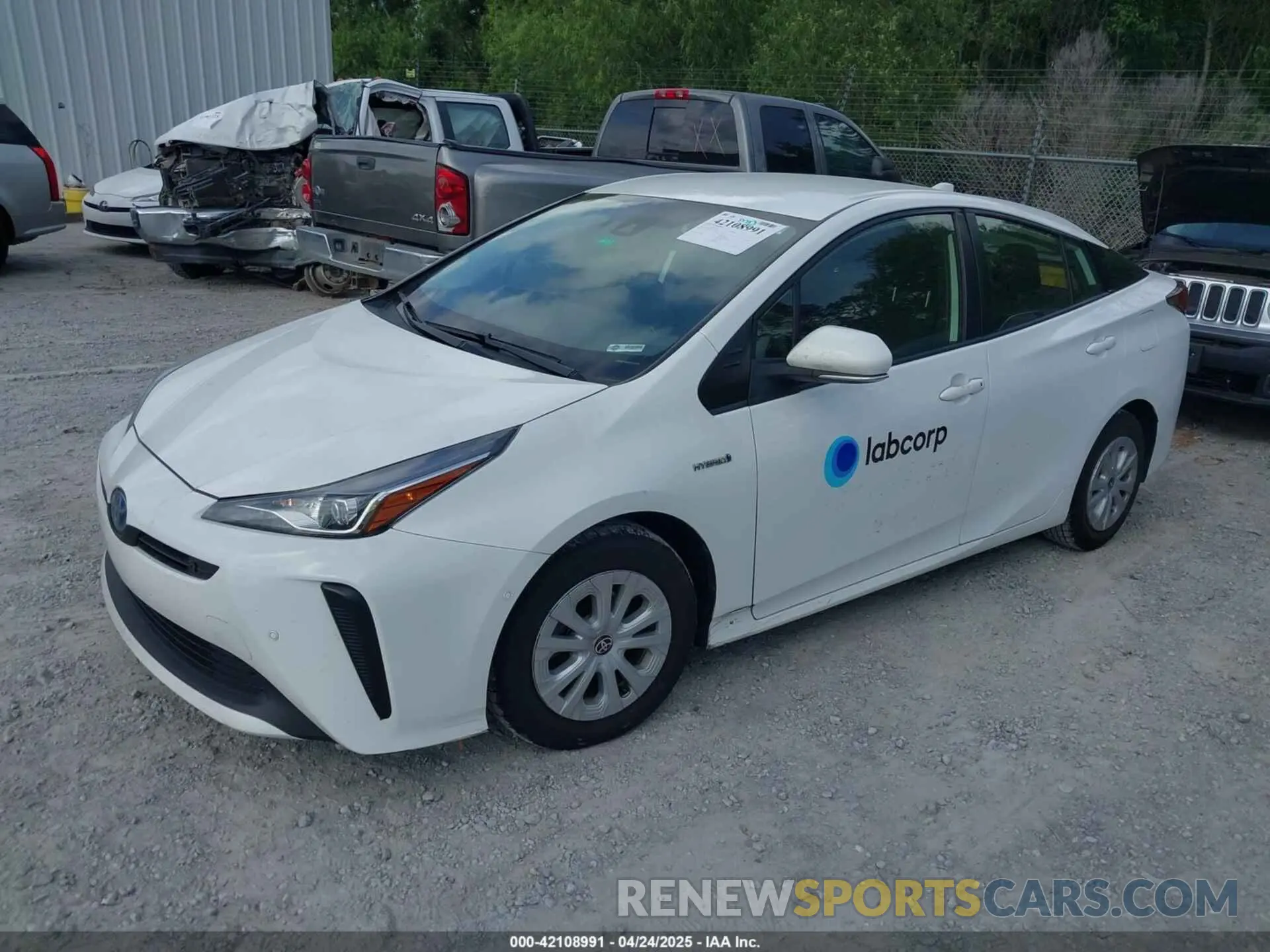 2 Photograph of a damaged car JTDKAMFU9N3164134 TOYOTA PRIUS 2022