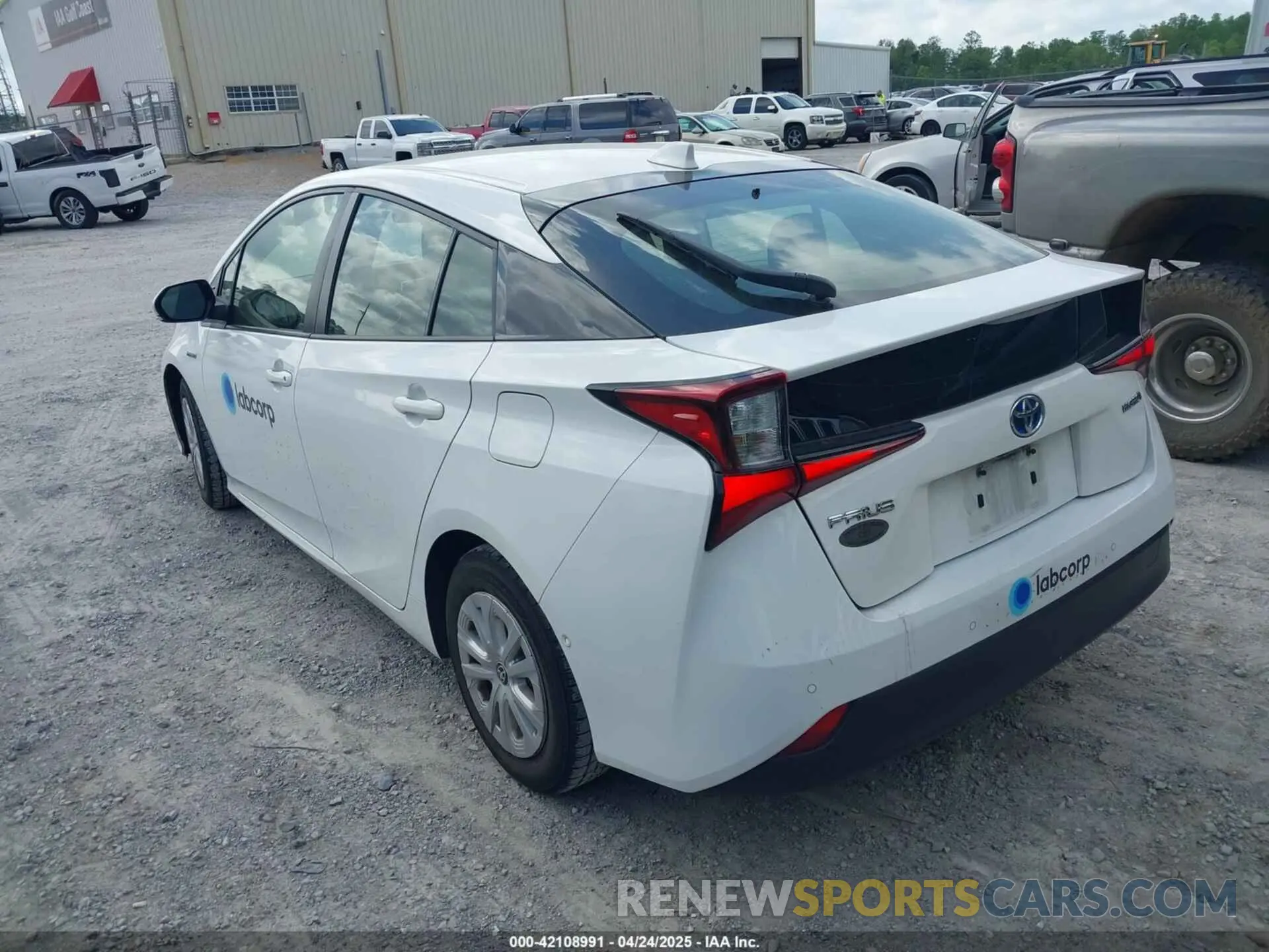 3 Photograph of a damaged car JTDKAMFU9N3164134 TOYOTA PRIUS 2022