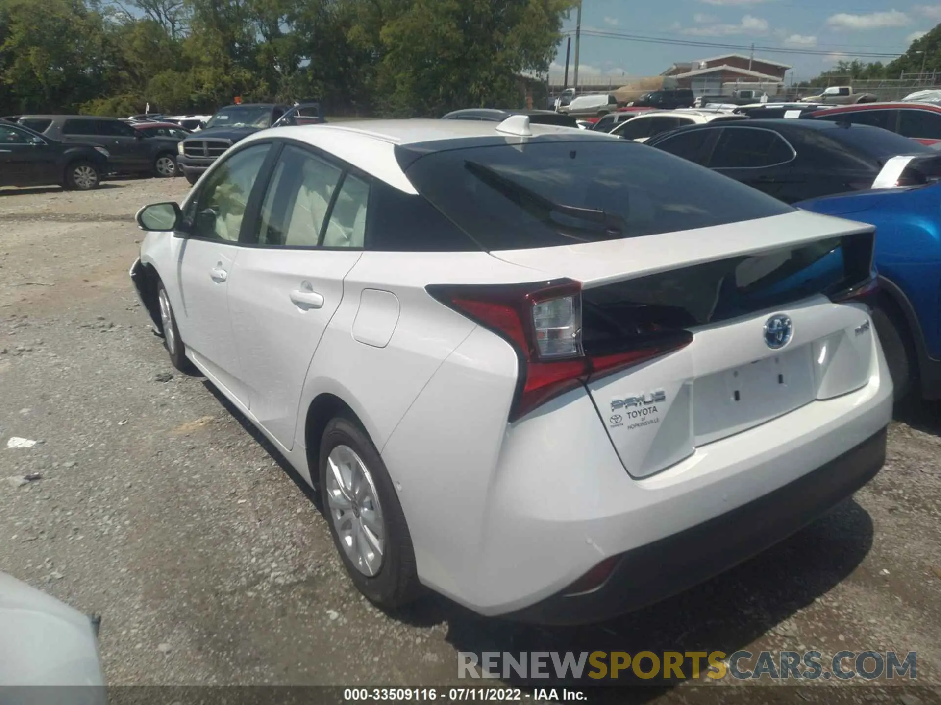 3 Photograph of a damaged car JTDKAMFU9N3171777 TOYOTA PRIUS 2022