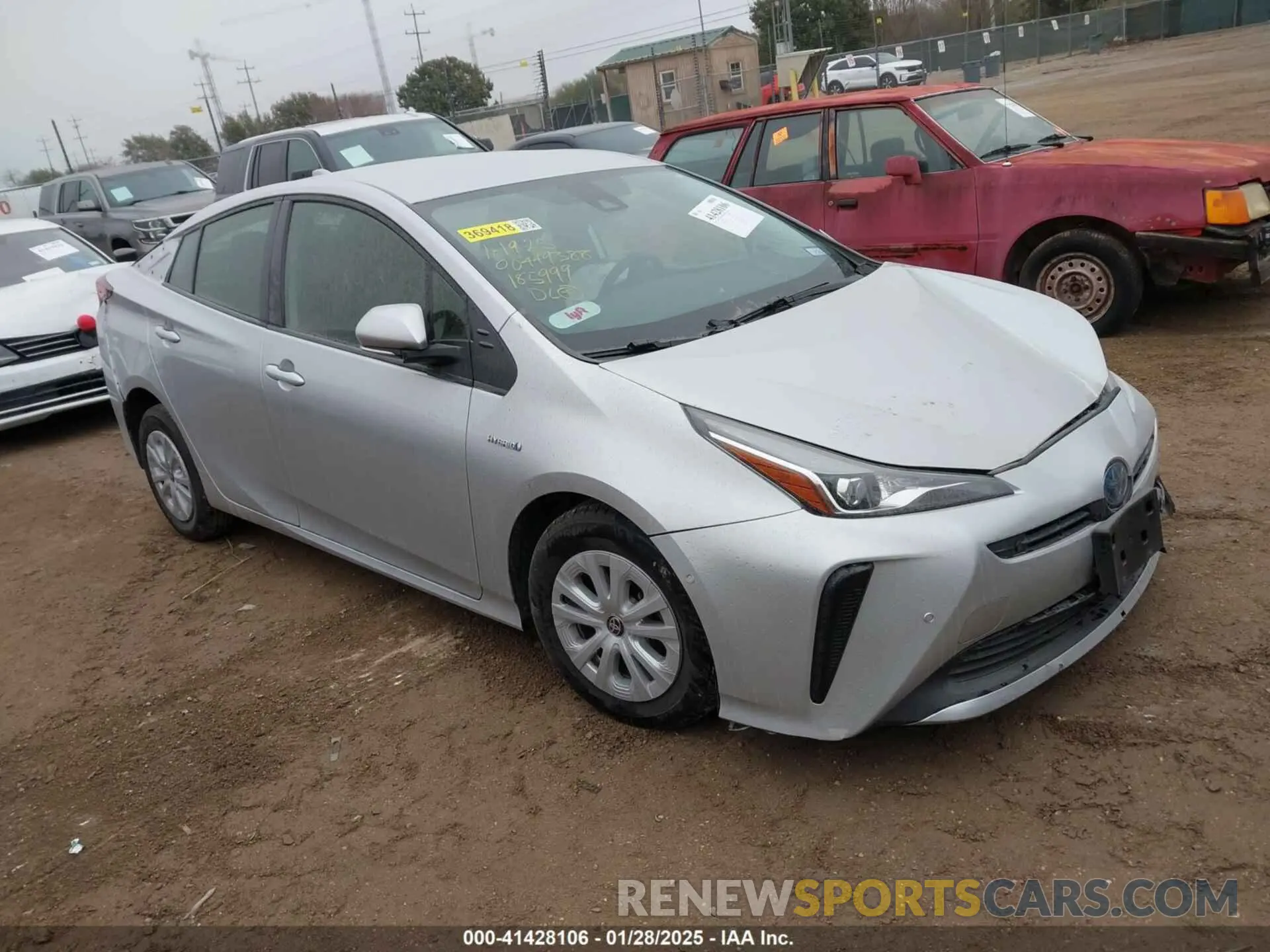 1 Photograph of a damaged car JTDKAMFU9N3185999 TOYOTA PRIUS 2022