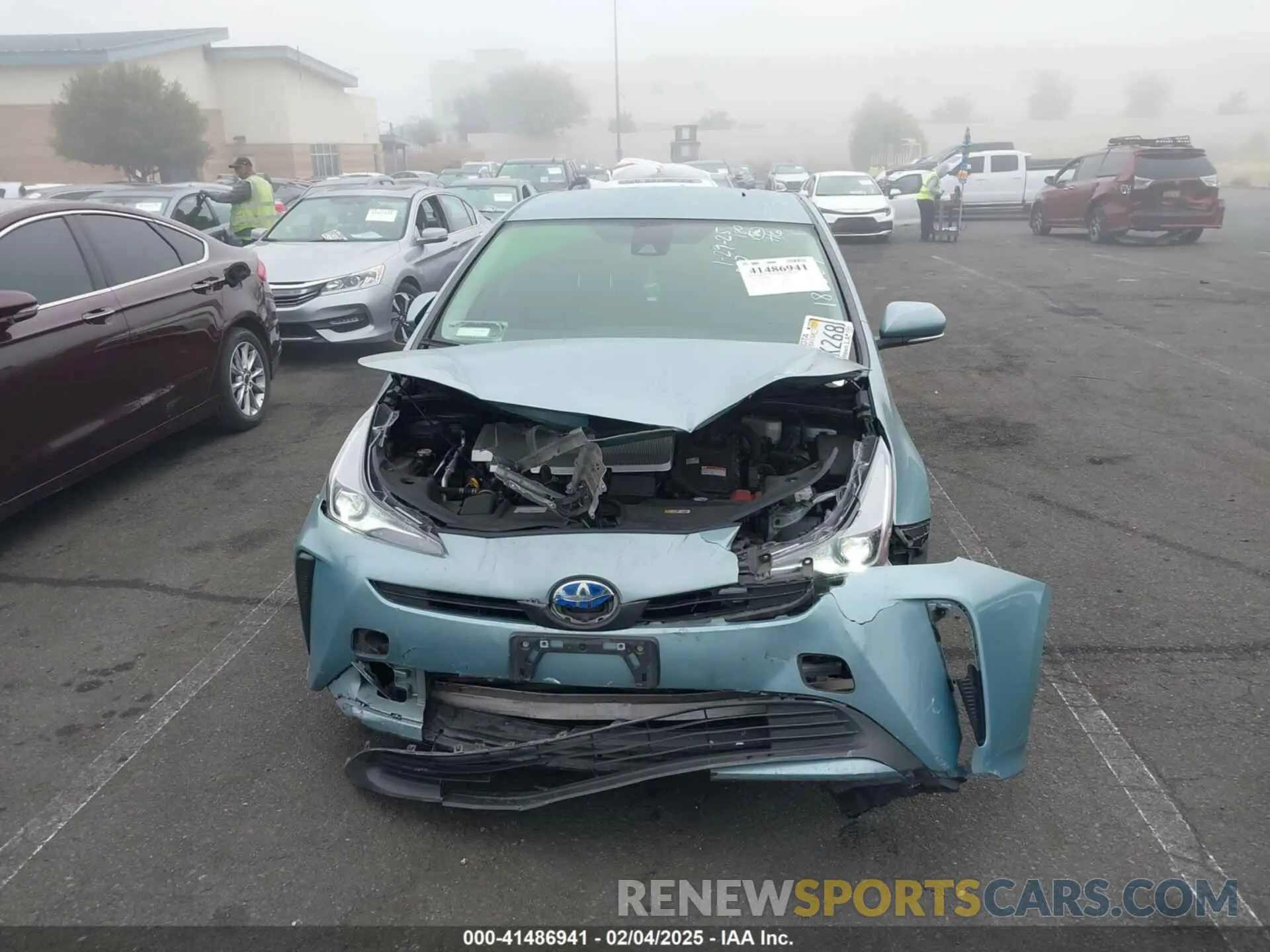 12 Photograph of a damaged car JTDKAMFU9N3186859 TOYOTA PRIUS 2022