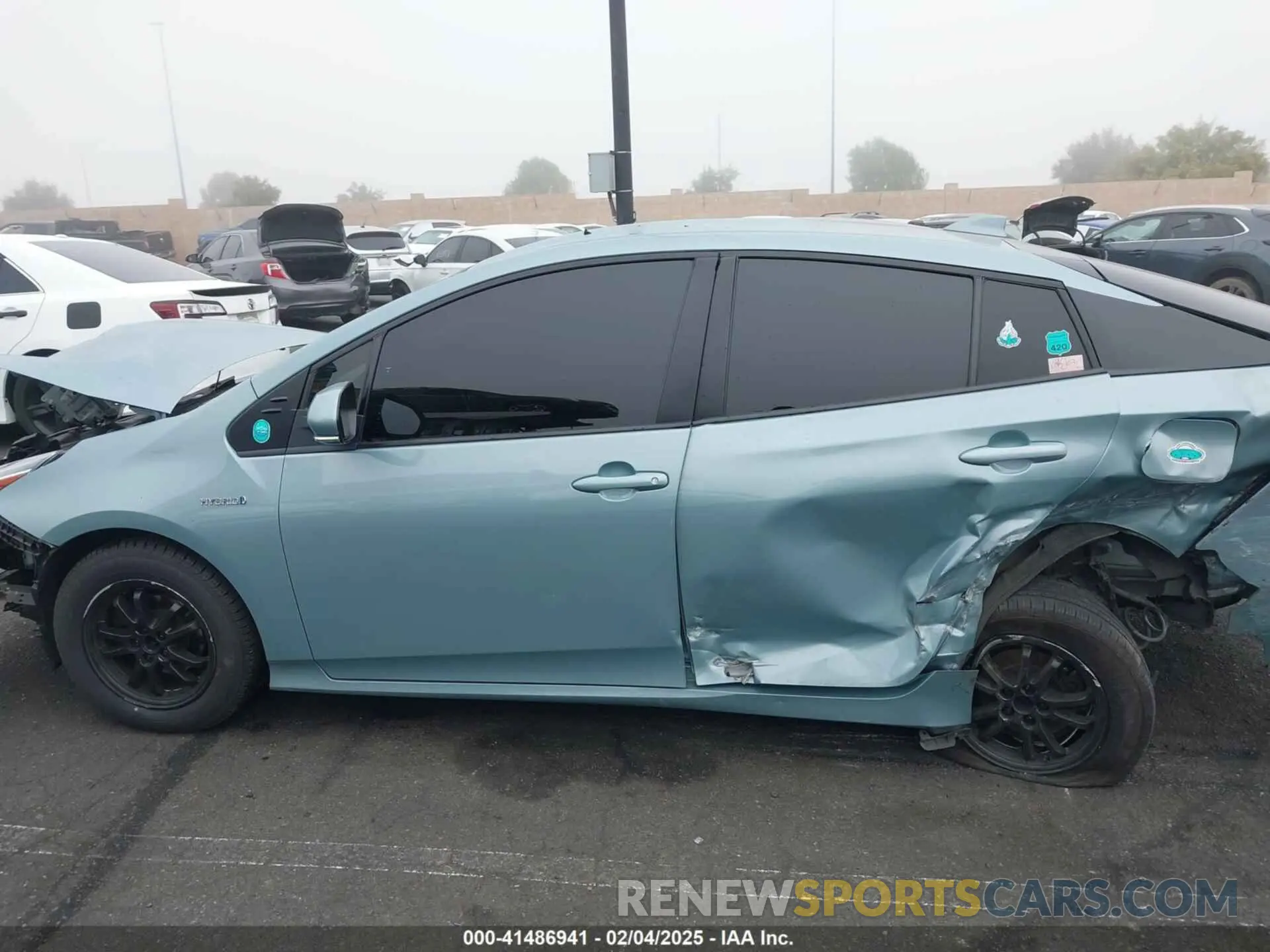 14 Photograph of a damaged car JTDKAMFU9N3186859 TOYOTA PRIUS 2022