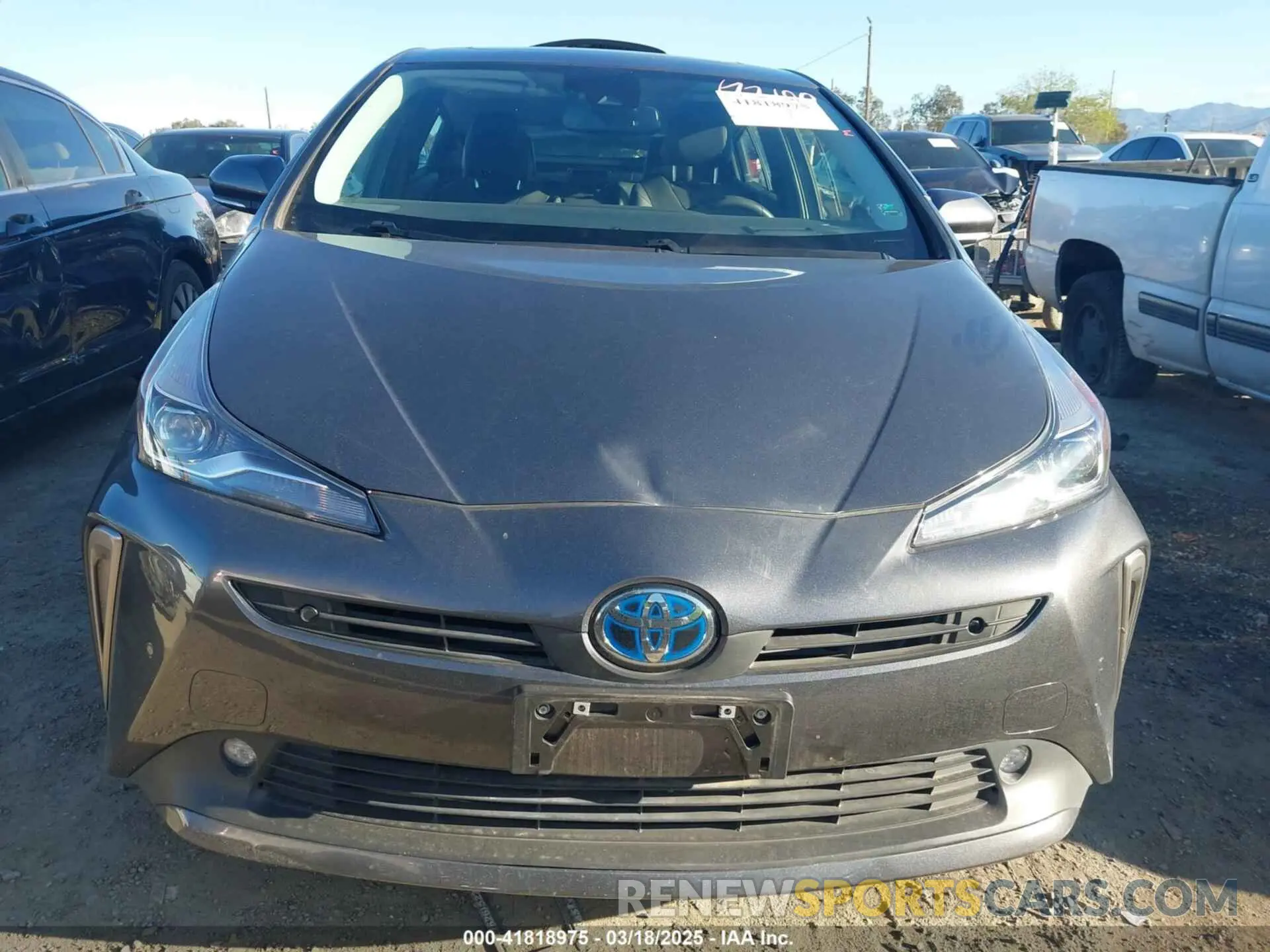 13 Photograph of a damaged car JTDKAMFUON3182683 TOYOTA PRIUS 2022