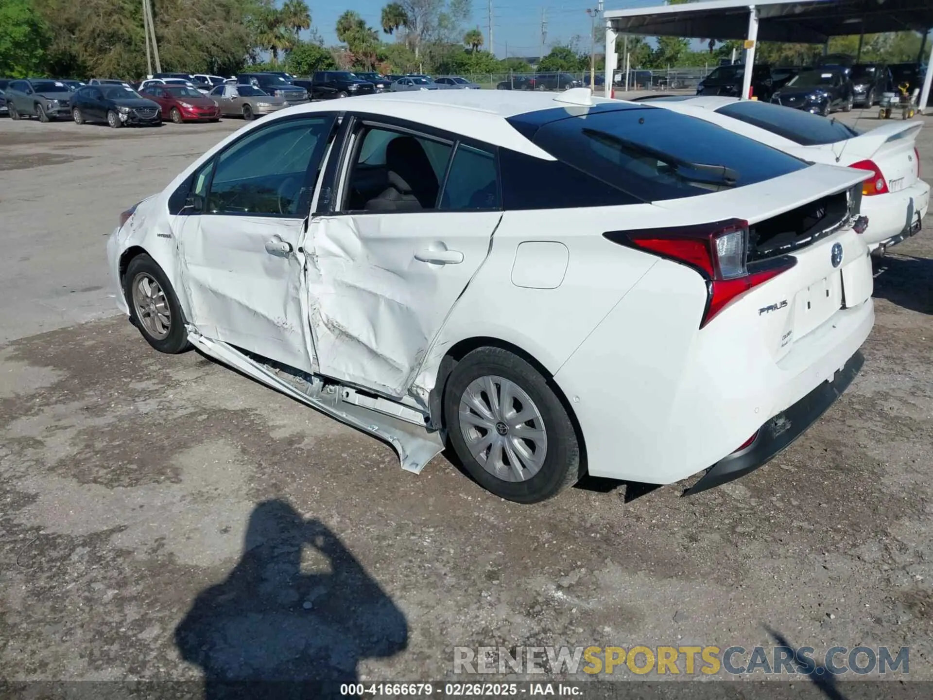 3 Photograph of a damaged car JTDKAMFUXN3163123 TOYOTA PRIUS 2022