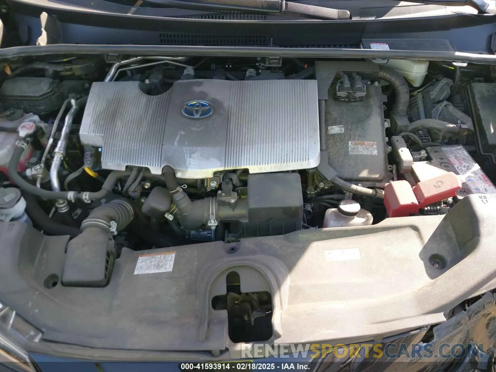 10 Photograph of a damaged car JTDKAMFUXN3163364 TOYOTA PRIUS 2022
