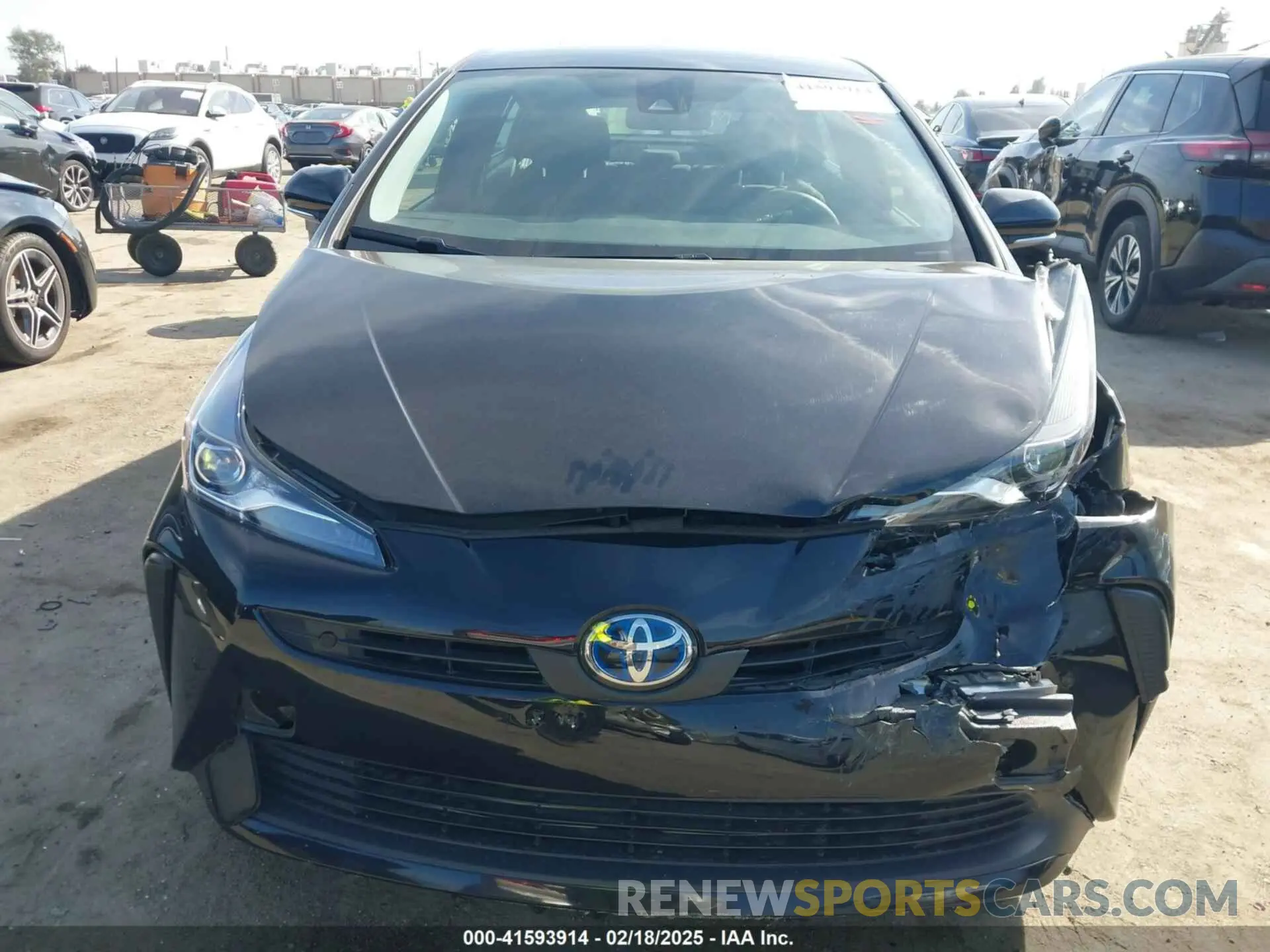 12 Photograph of a damaged car JTDKAMFUXN3163364 TOYOTA PRIUS 2022